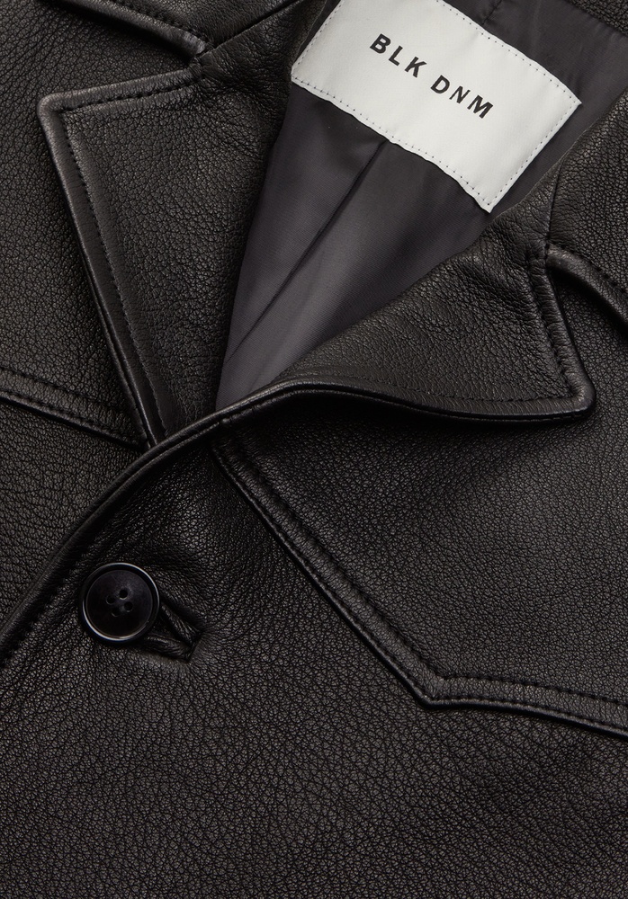 LEATHER JACKET 75 BLACK - 5
