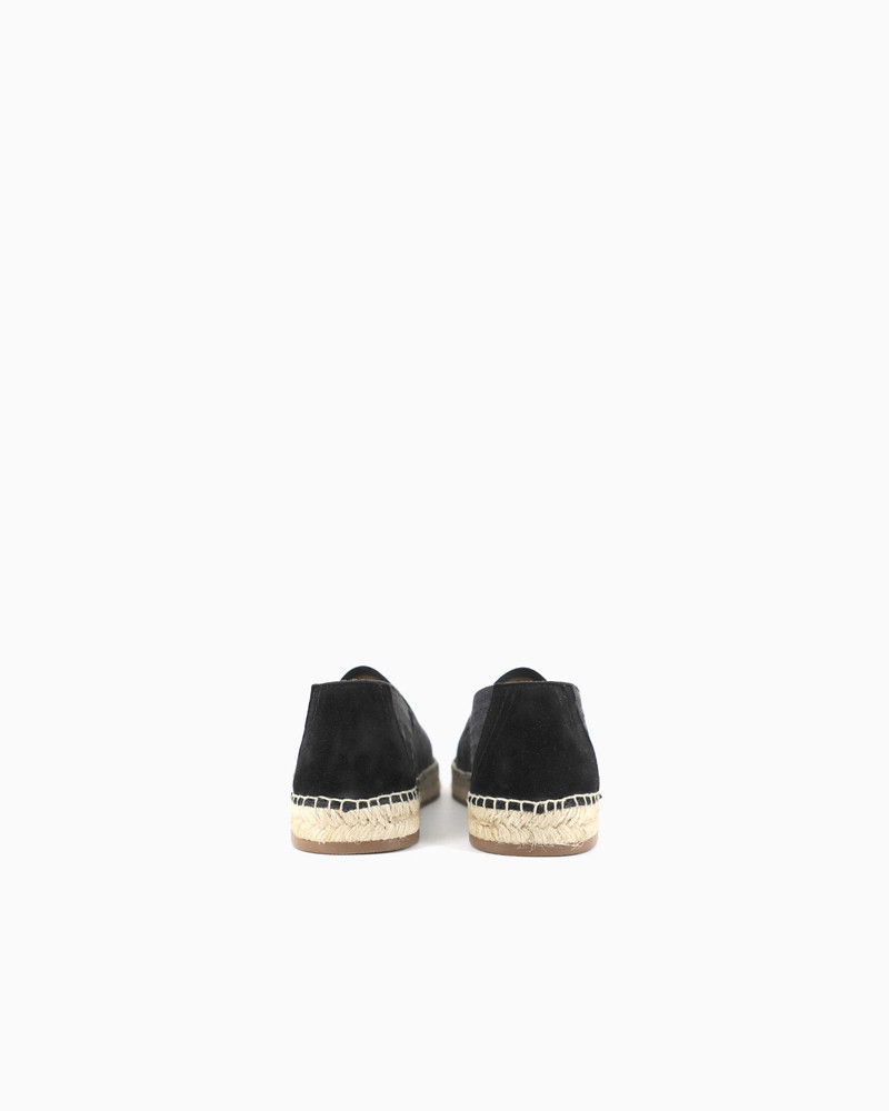 EMPORIO ARMANI JACQUARD ESPADRILLES WITH ALL-OVER LOGO LETTERING outlook