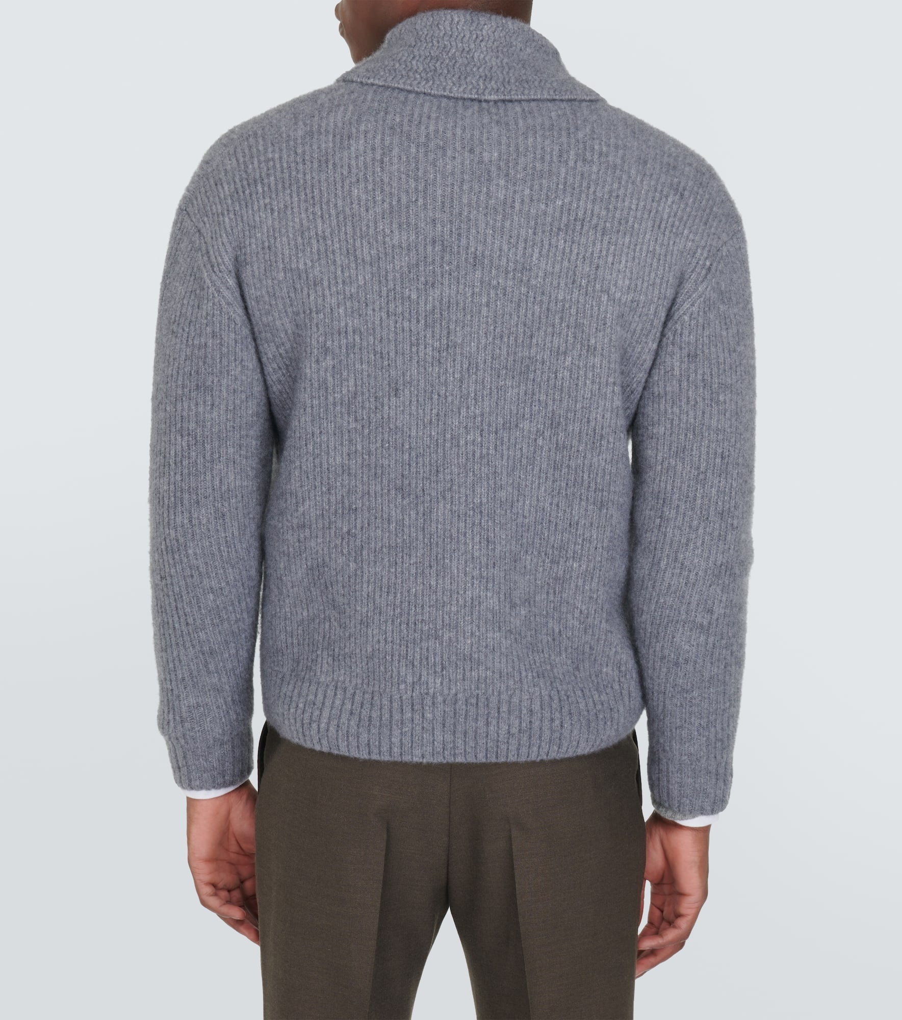 Cashmere and silk cardigan - 4