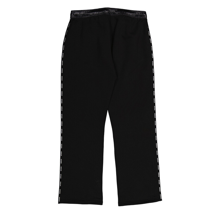 Moncler Logo Trim Cotton Fleece Track Pants - 2