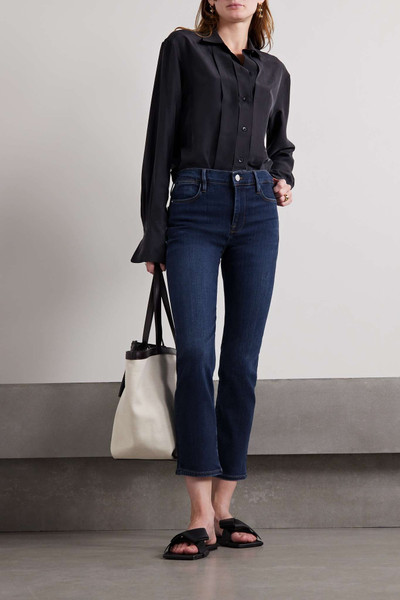 FRAME Le High cropped straight-leg jeans outlook