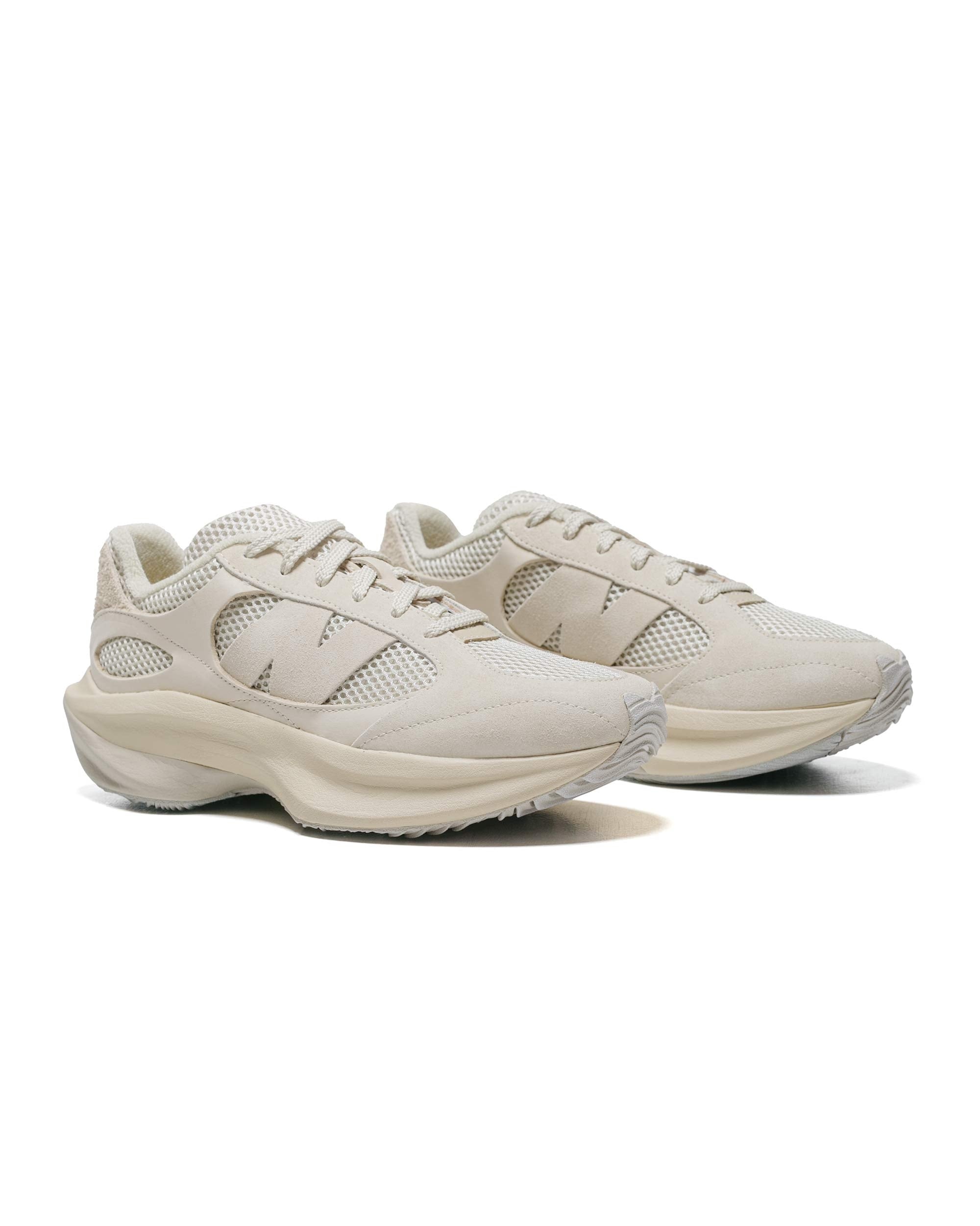 x Auralee UWRPDAE Warped Runner Beige/Grey - 2