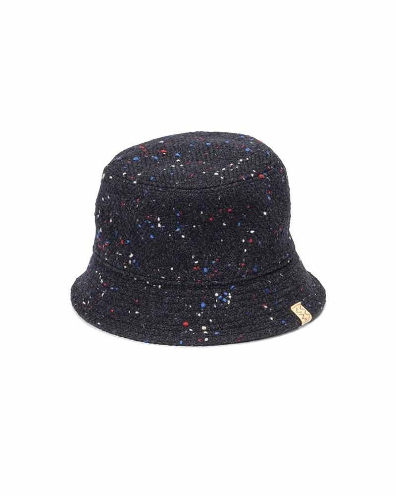 DOME BUCKET HAT BLACK - 1