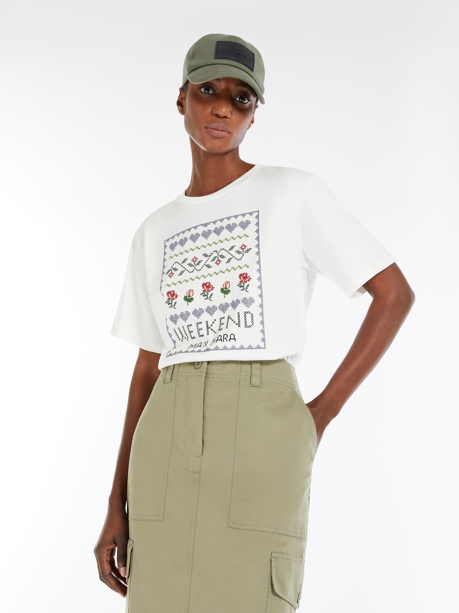 CABINA Jersey print T-shirt - 5