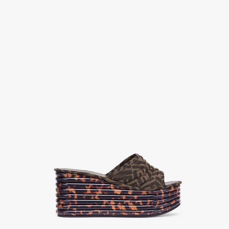 Brown fabric Promenades 1