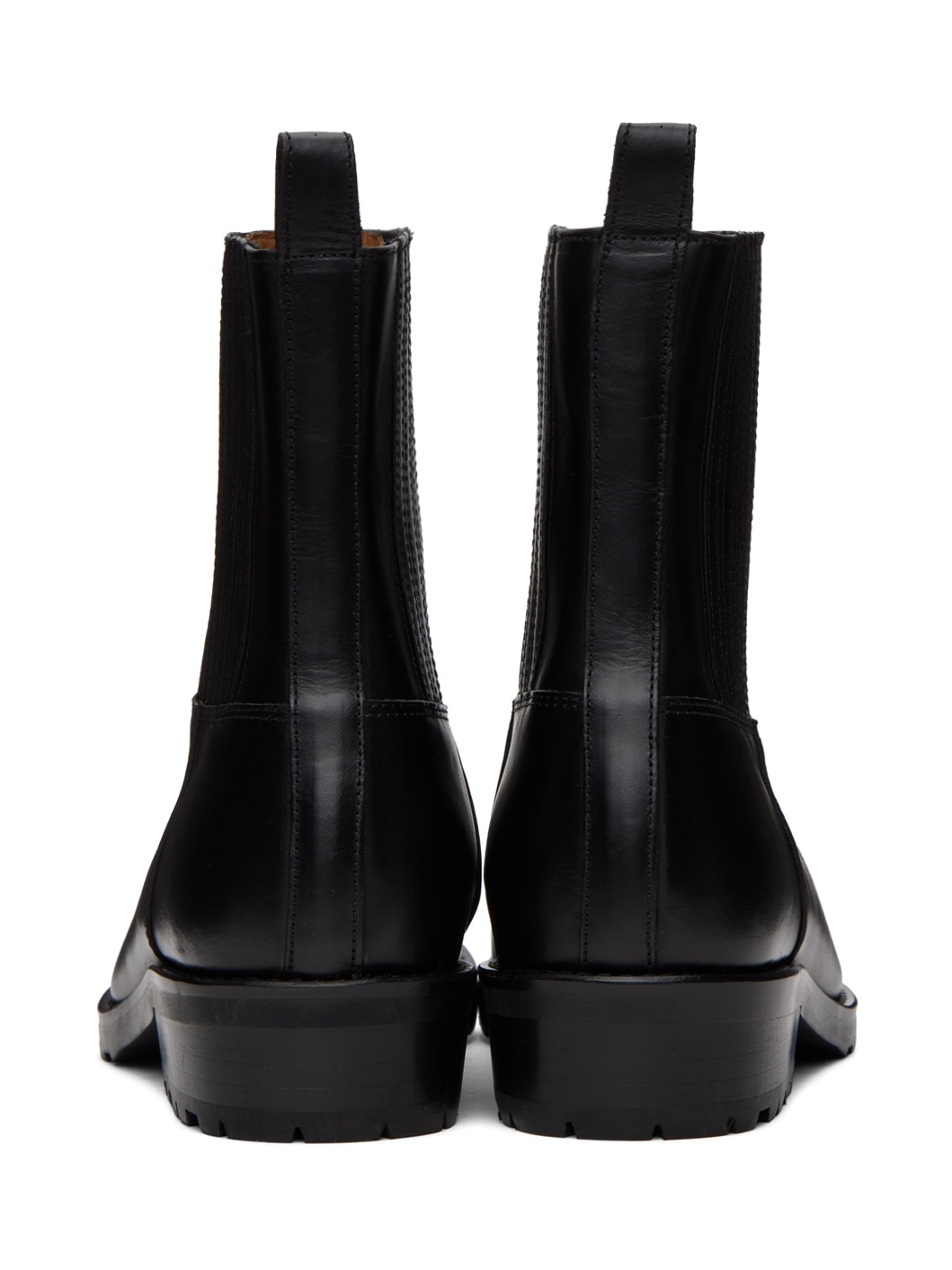 SSENSE Exclusive Black Western Chelsea Boots - 2