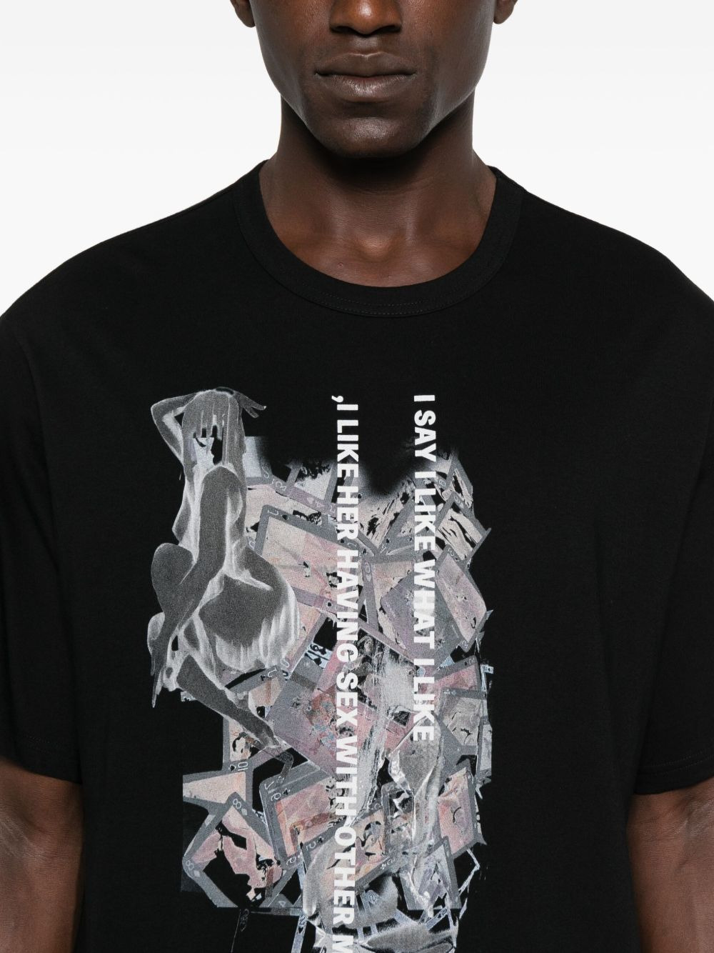 graphic-print T-shirt - 4