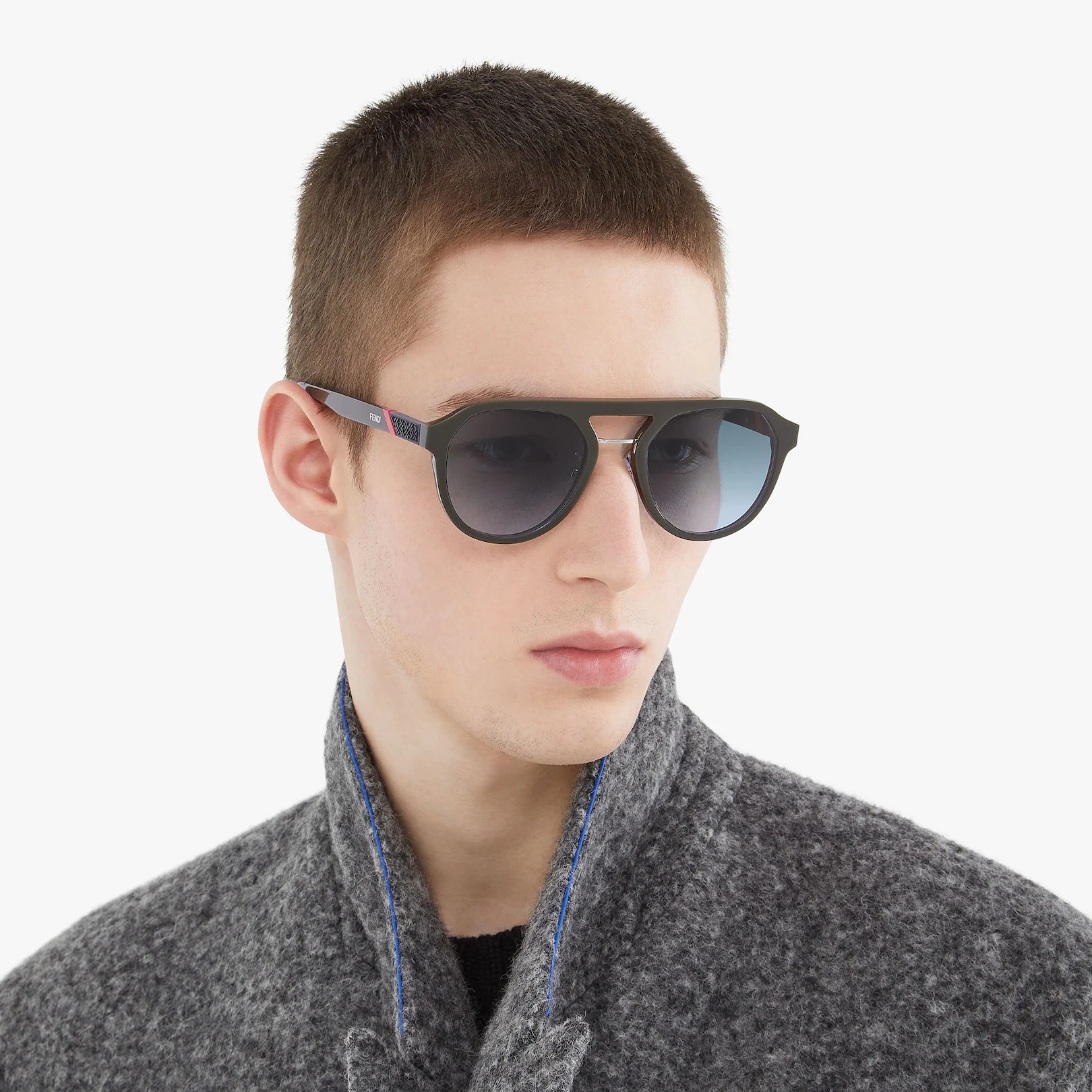 Dark green sunglasses - 4
