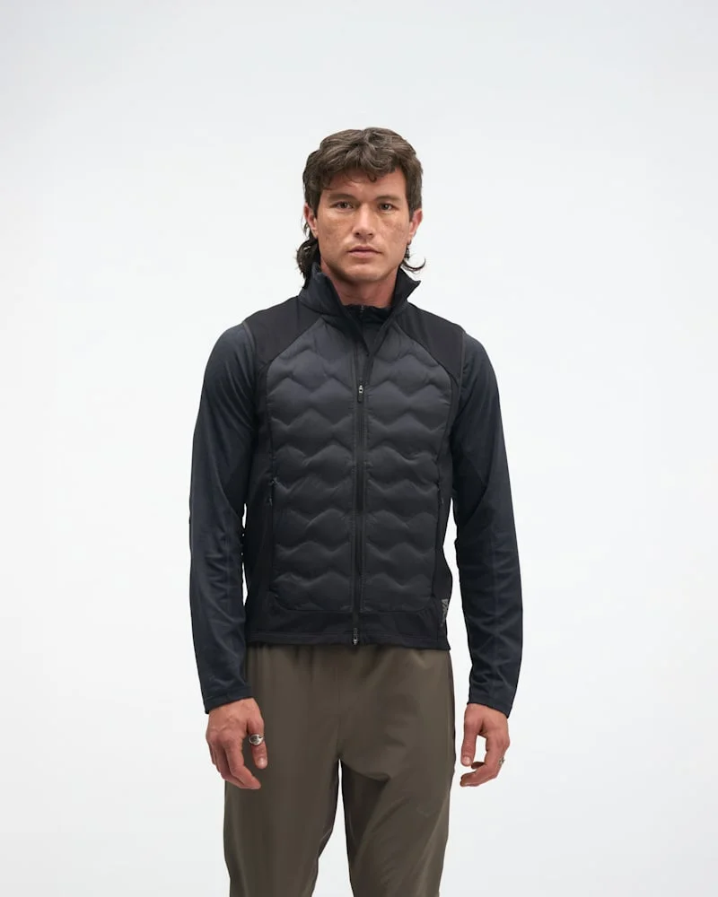 Men's SkyFill Insulated Vest in Black - 1