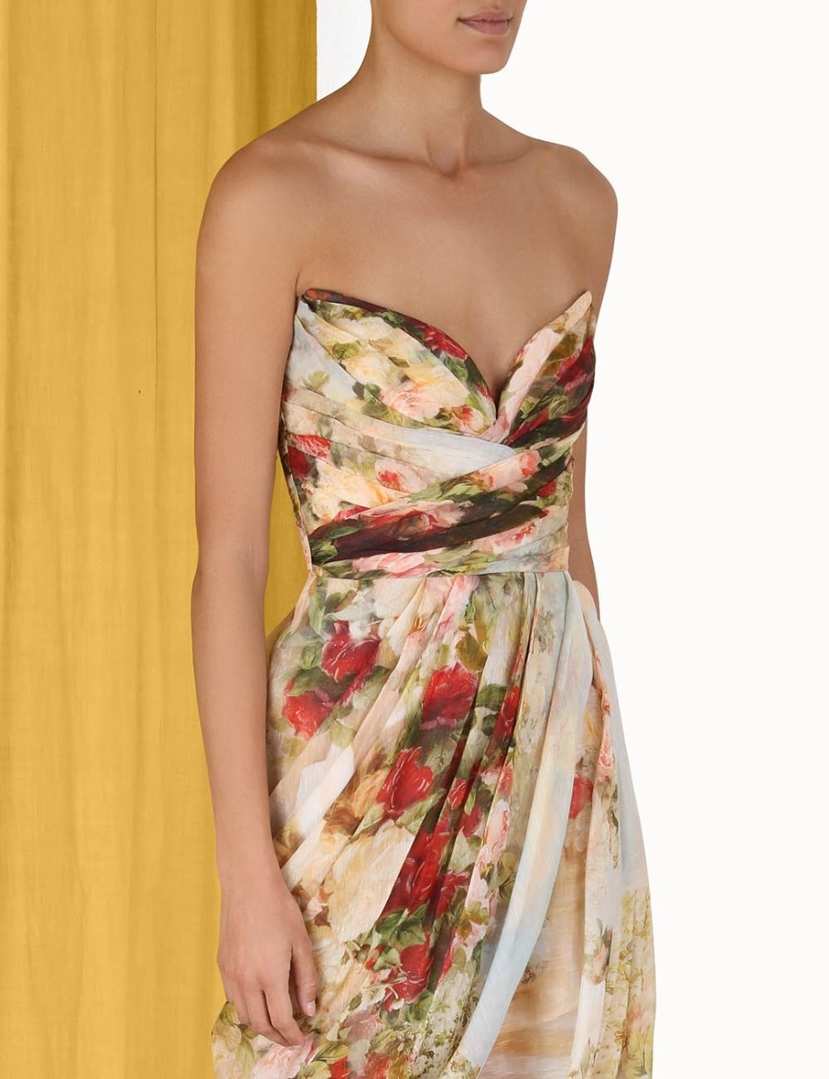 Zimmermann LUMINOSITY STRAPLESS MIDI | REVERSIBLE