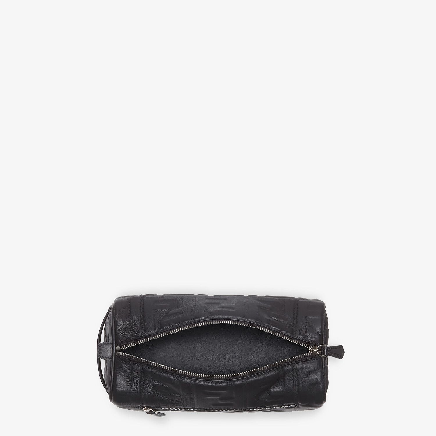 Black nappa leather toiletry case - 4