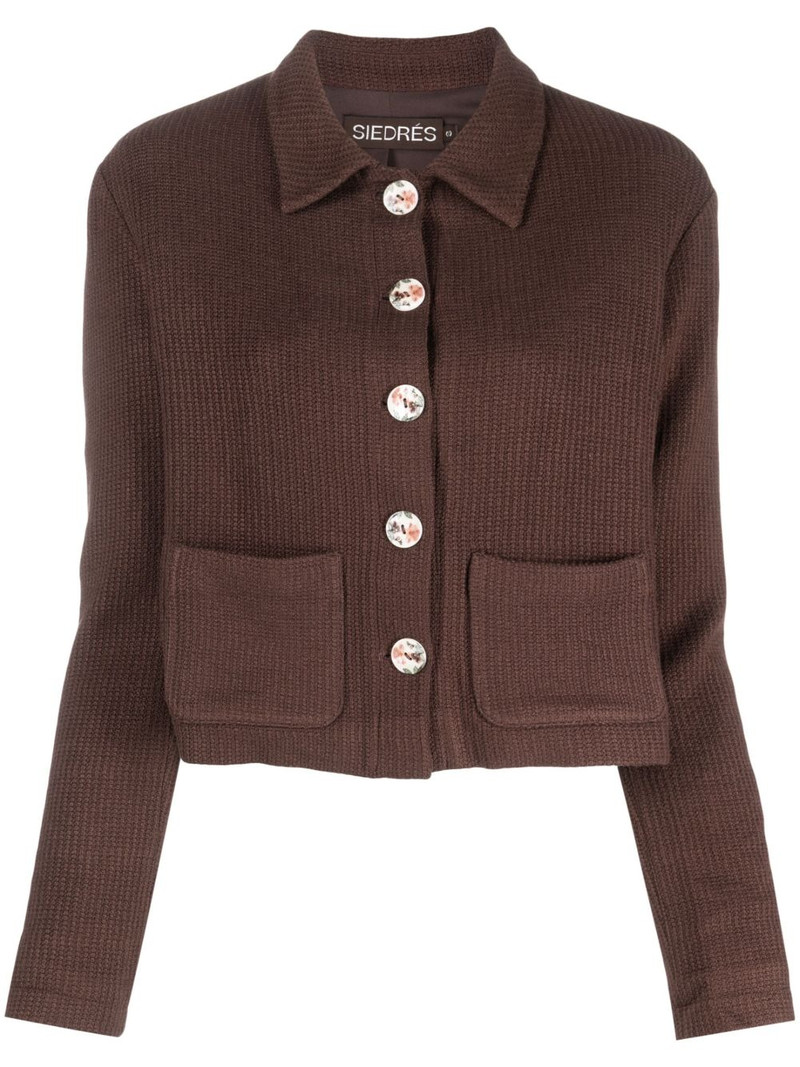 Yuna knit cropped cardigan 1