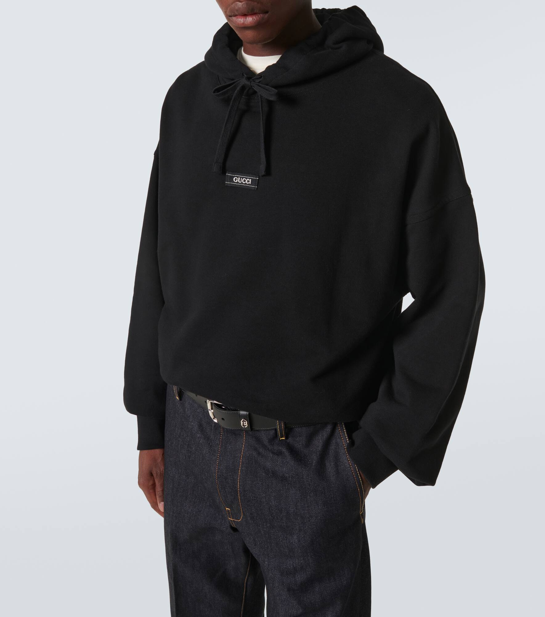 Cotton jersey hoodie - 5