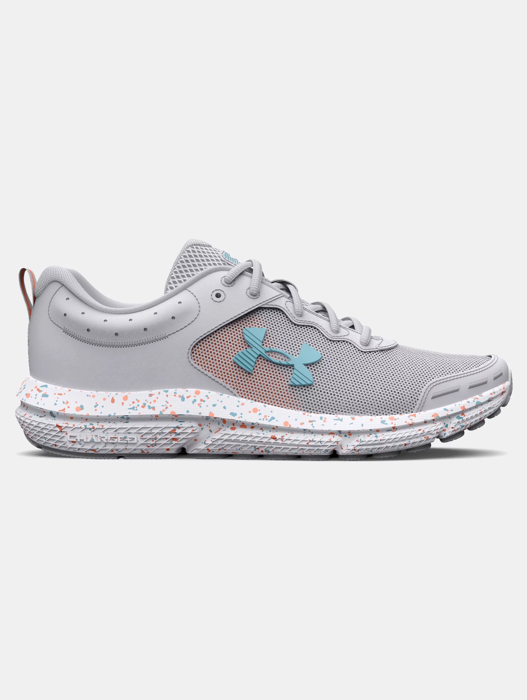 Women's UA Charged Assert 10 Paint Splatter Running Shoes - 1