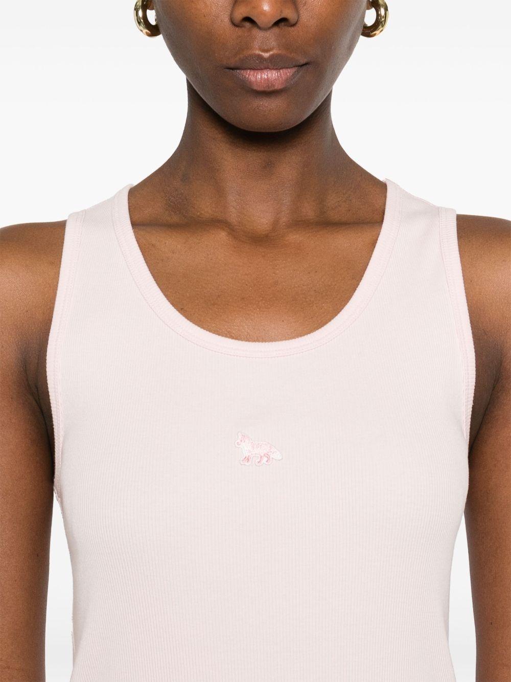 Baby Fox-patch tank top - 5