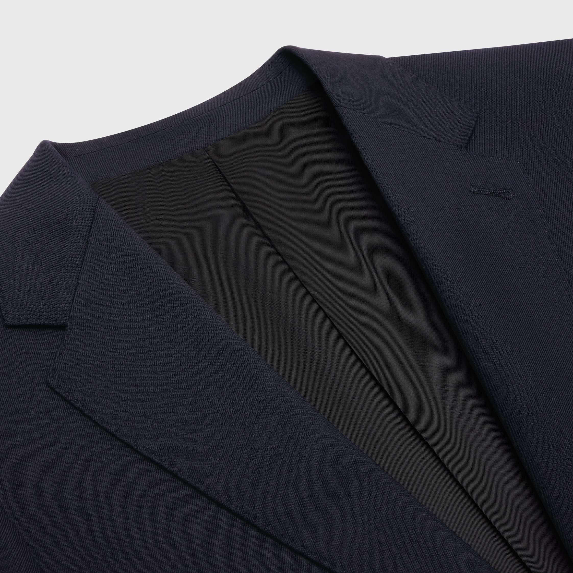 Classic jacket in wool gabardine - 3