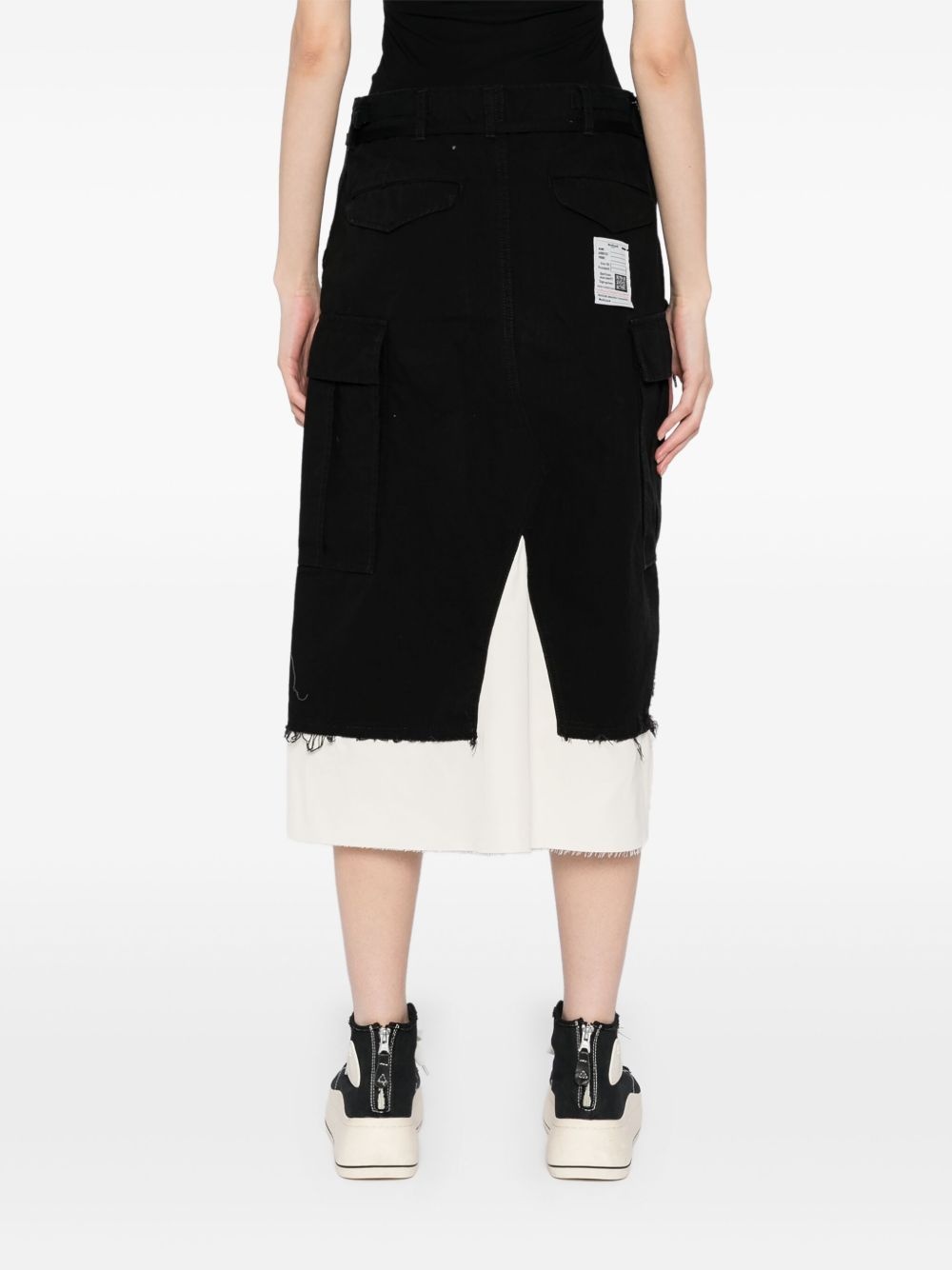 panelled skirt - 4