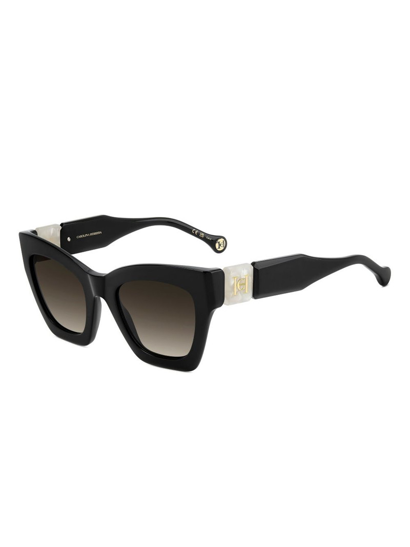 CAROLINA HERRERA cat-eye gradient sunglasses outlook