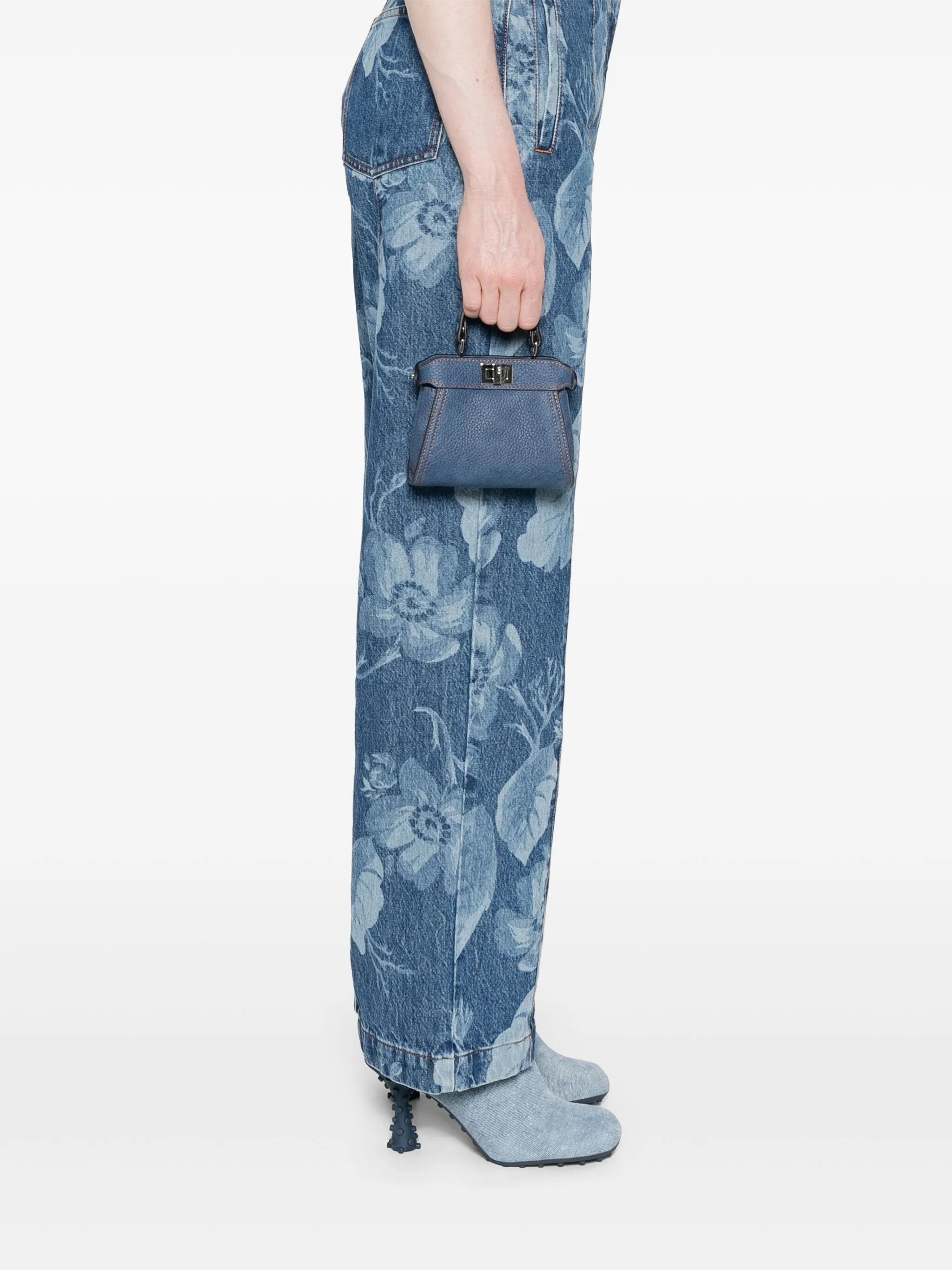 Fendi Mini Peekaboo Tote Bag - 5