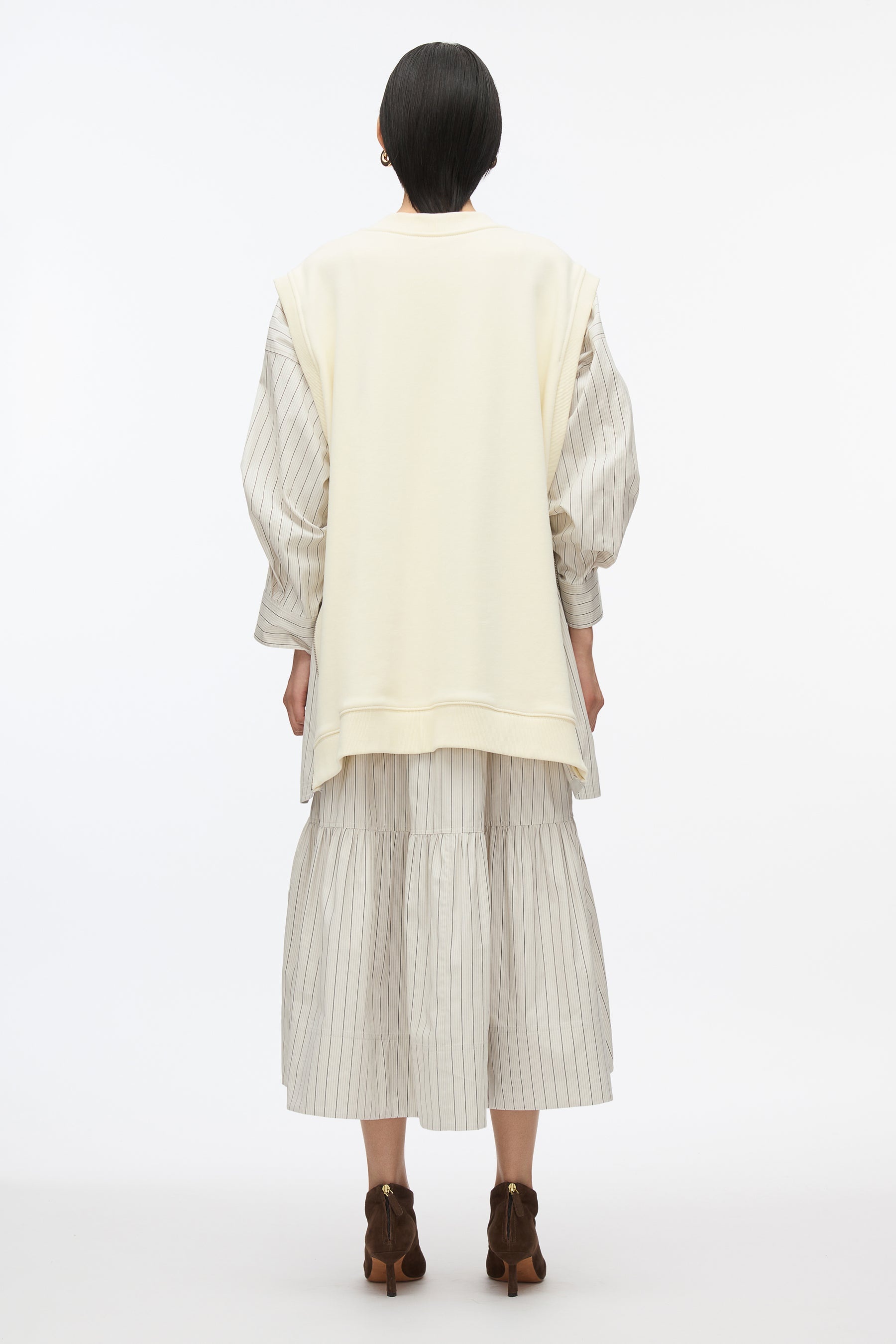 French Terry Vest Combo Dress - 3