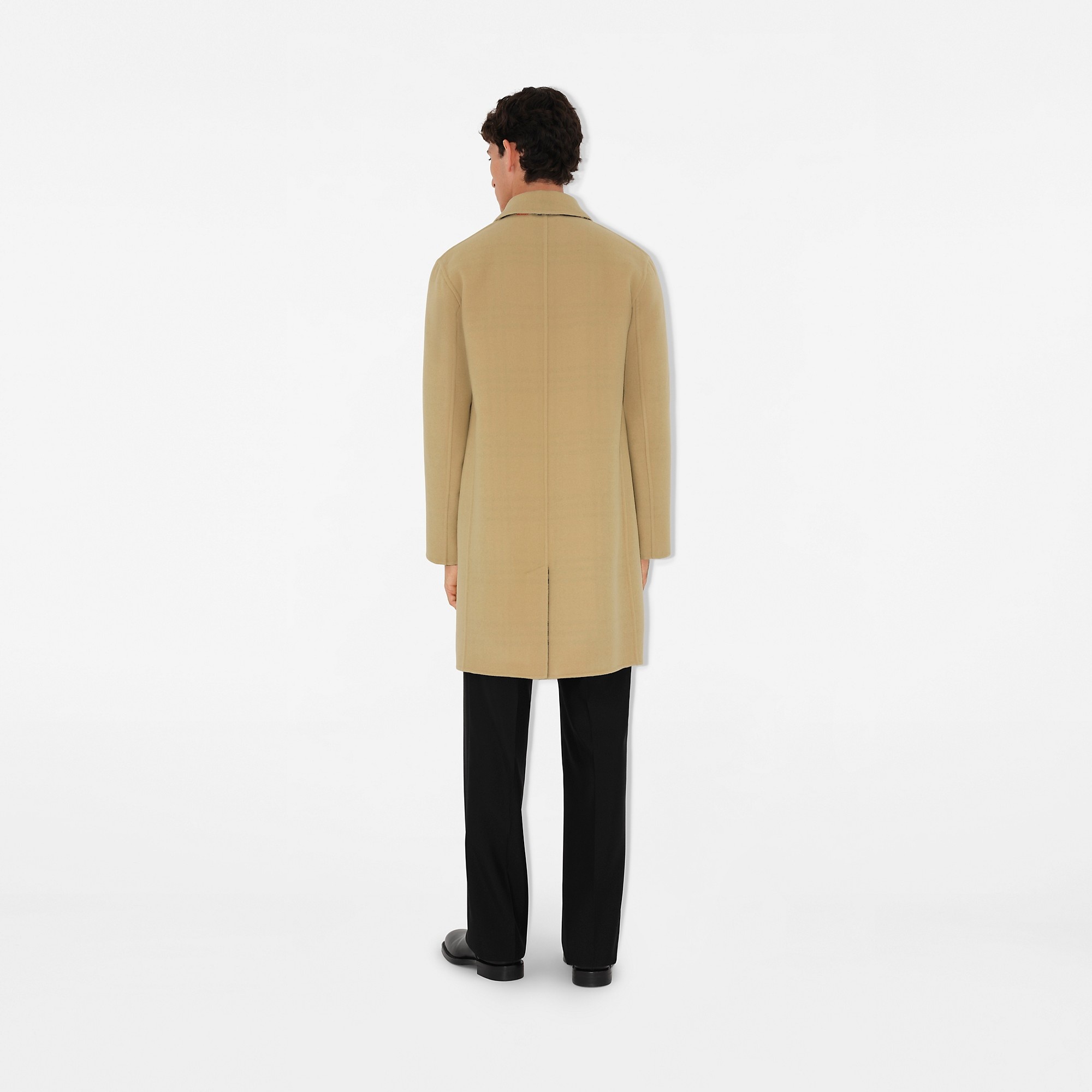 Mid-length Wool Car Coat - 4
