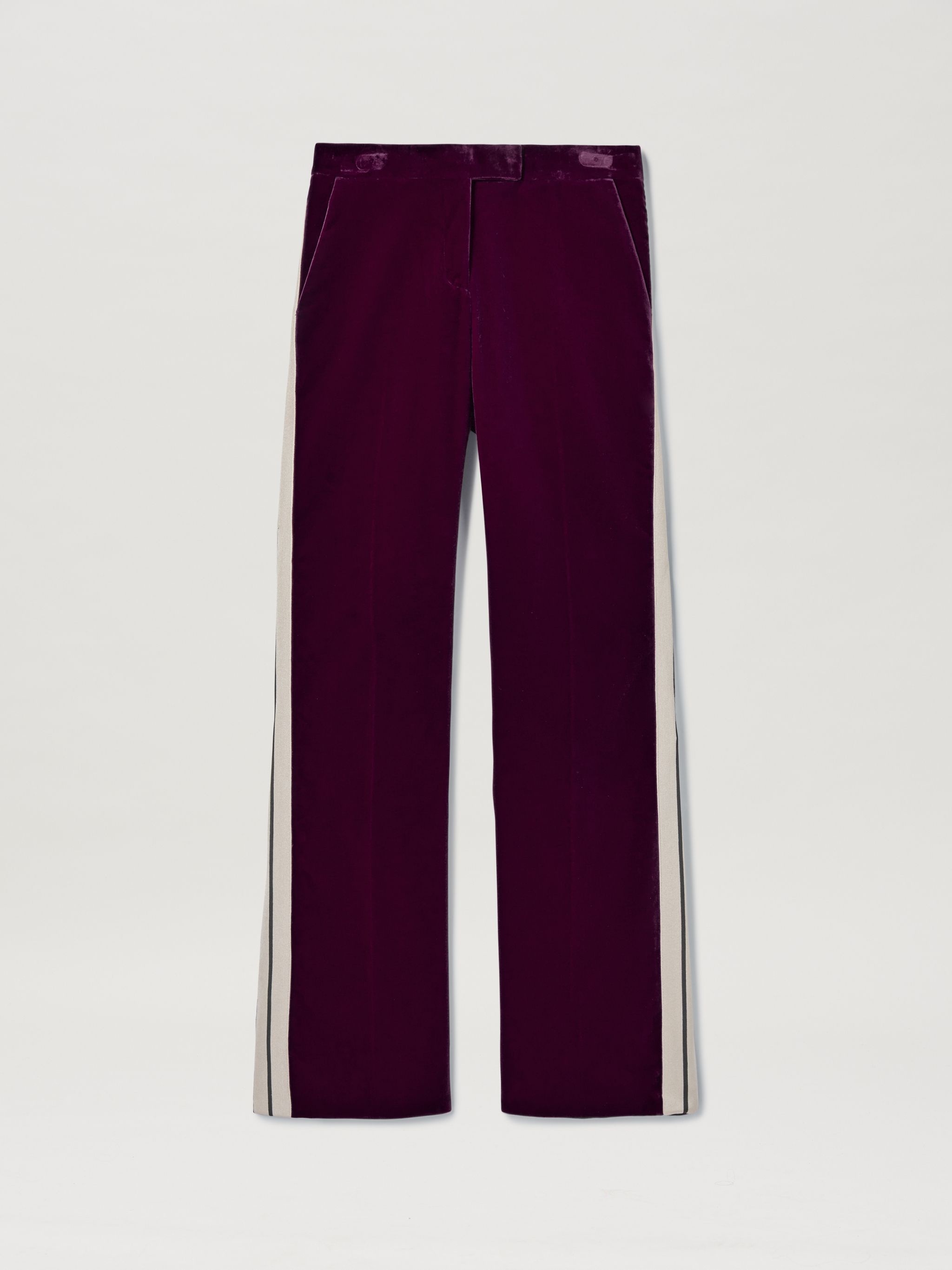 TUXEDO VELVET PANTS - 1