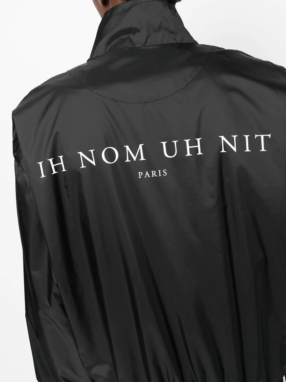 rear logo-print detail windbreaker - 5