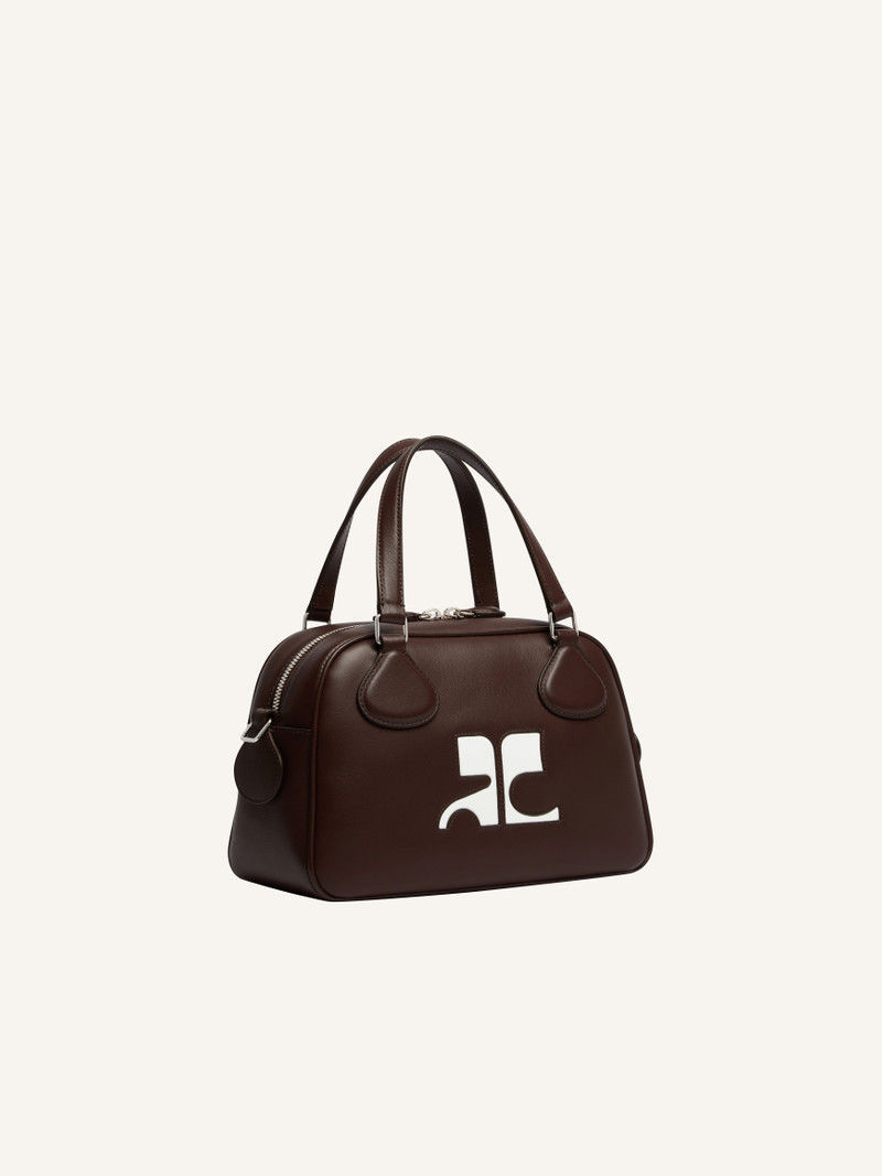 courrèges REEDITION LEATHER BOWLING BAG outlook