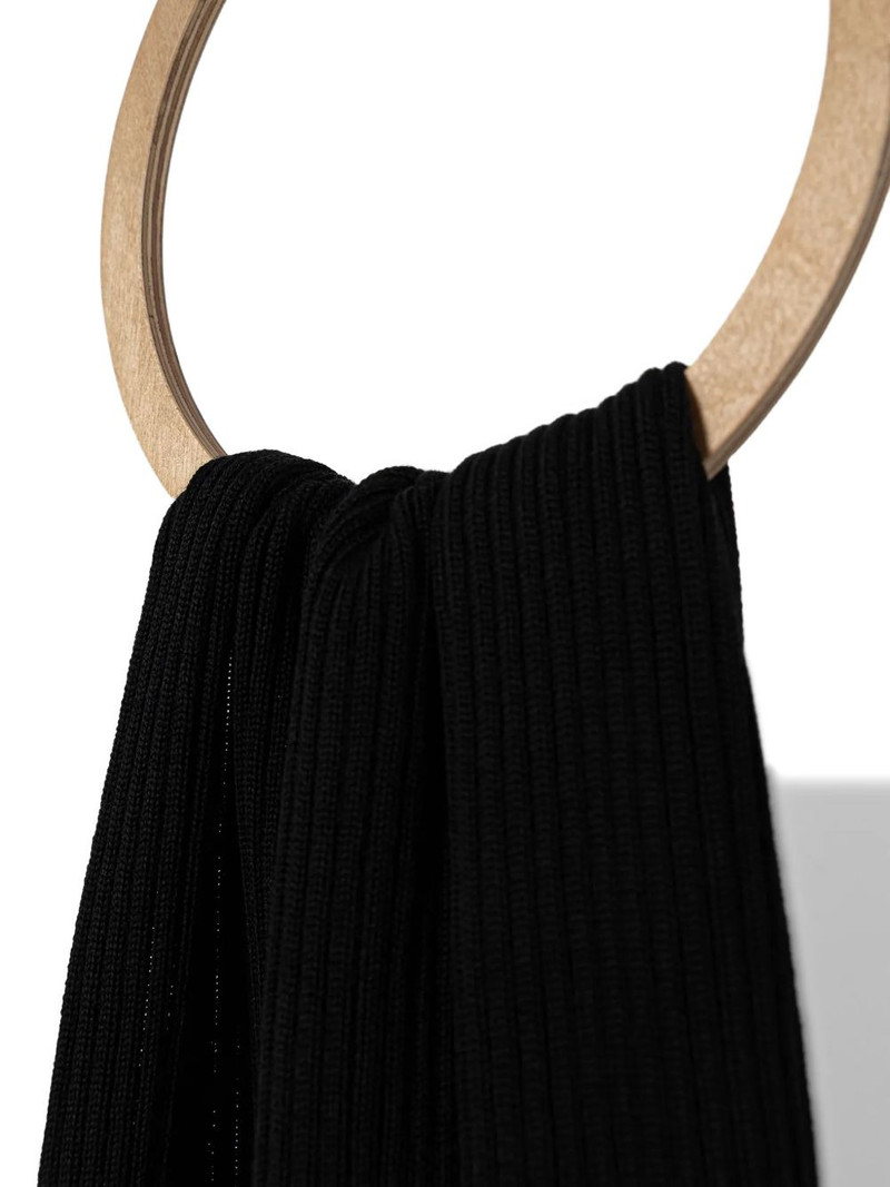 Paul & Shark ribbed scarf outlook