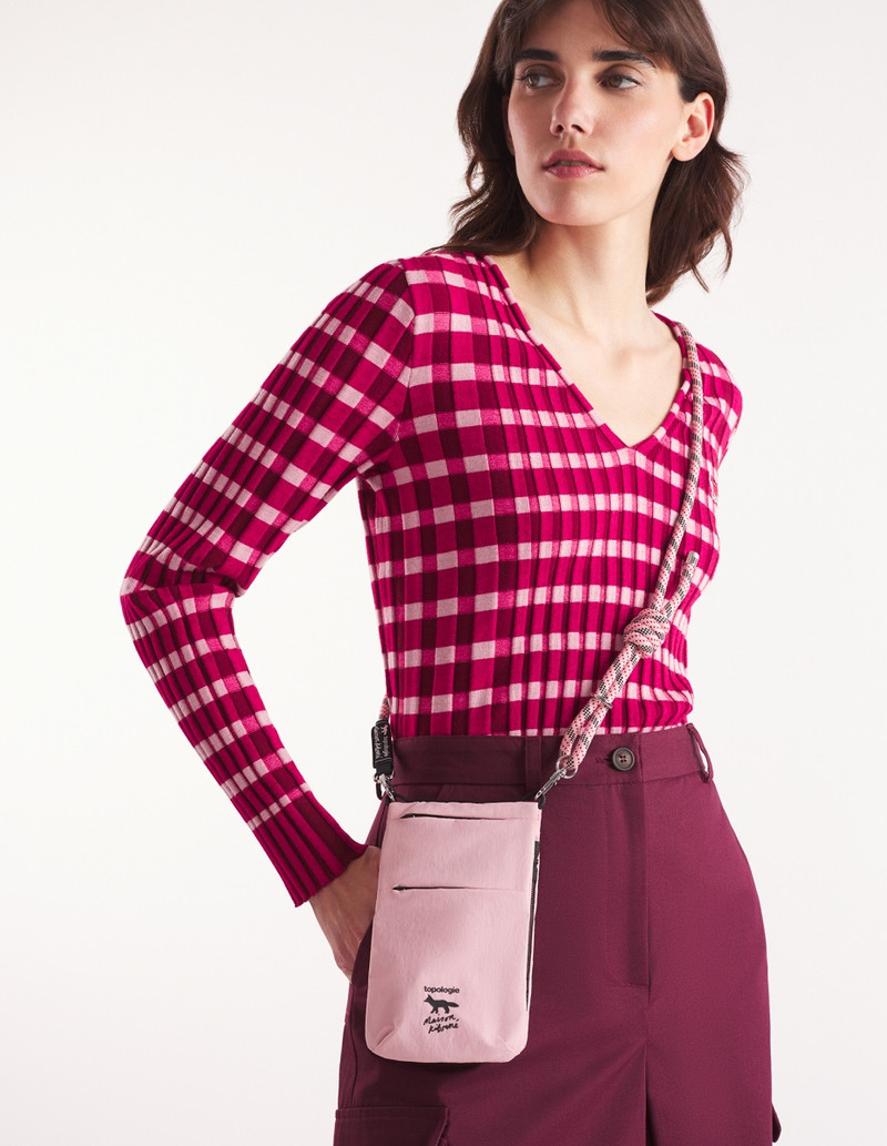 TOPOLOGIE x MAISON KITSUNE PHONE POUCH 3