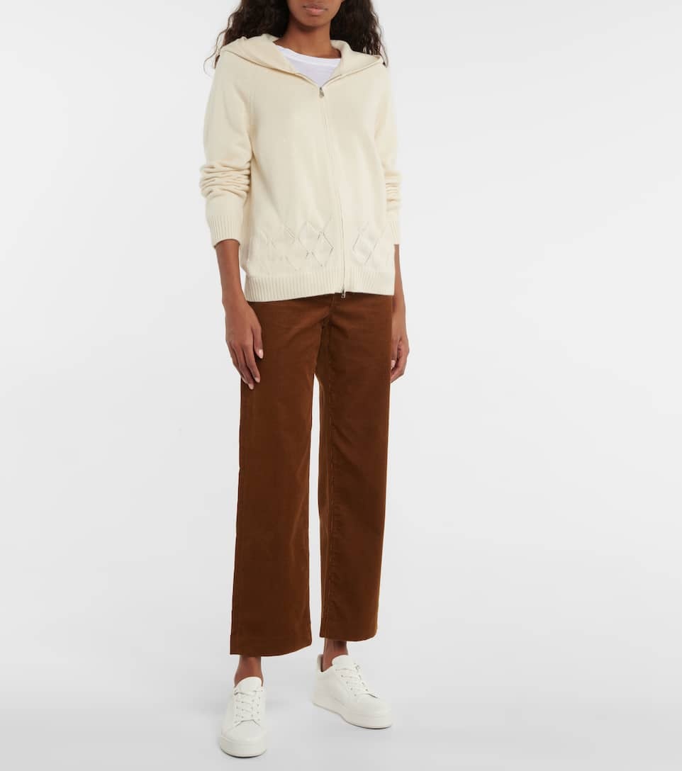 Stella Alpina cashmere and silk hoodie - 2