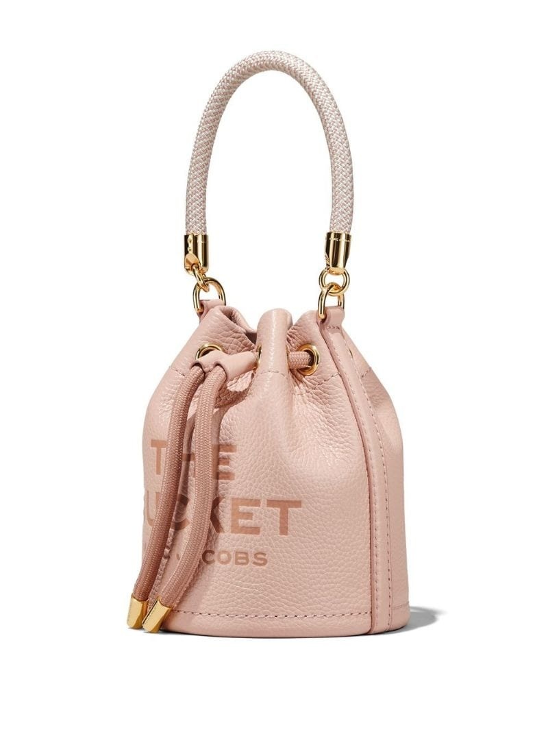 small The Bucket leather bag - 4