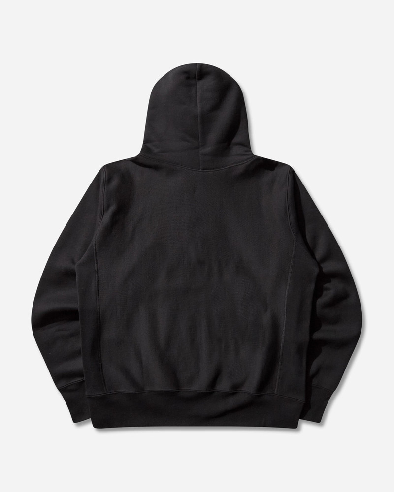 Champion Men's Made in USA Reverse Weave Hoodie Black outlook