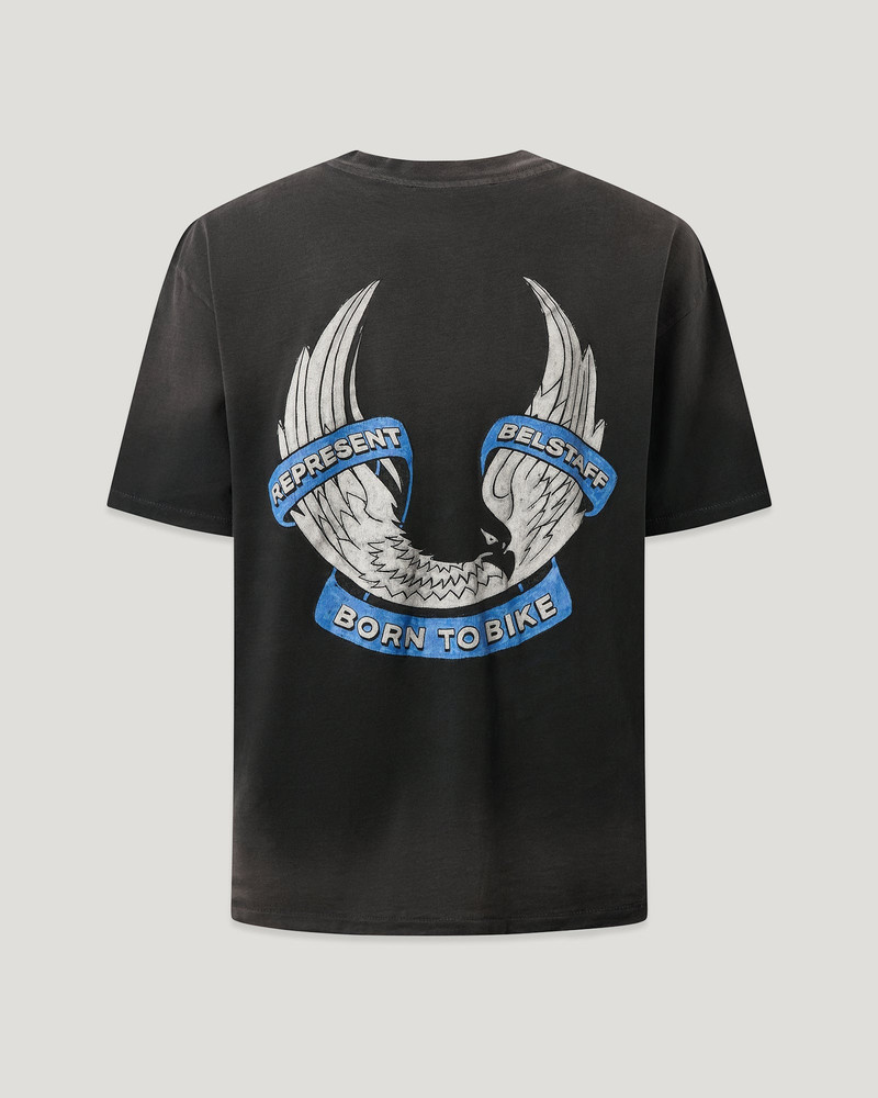 BELSTAFF X REPRESENT BORN TO BIKE T-SHIRT 5