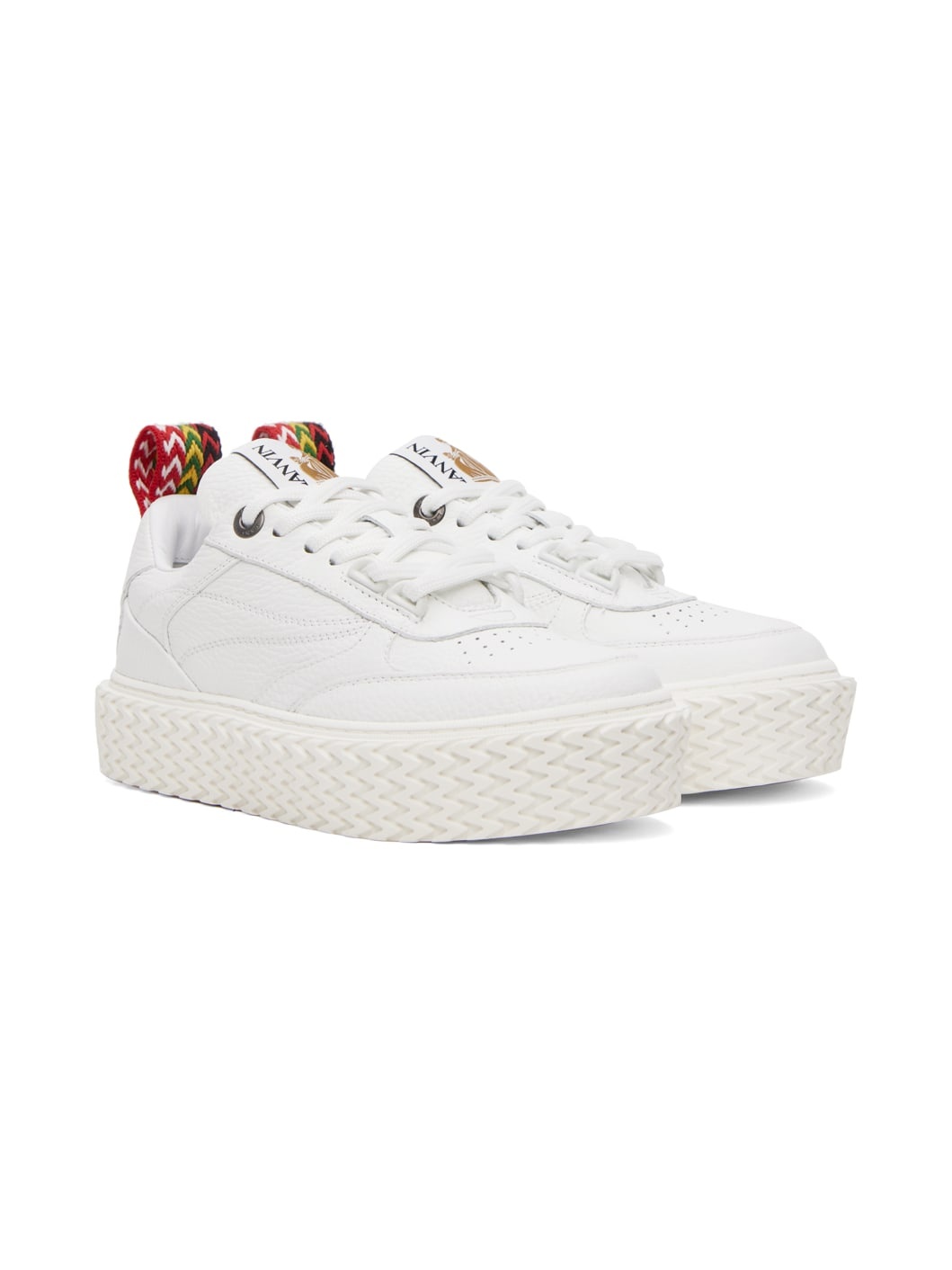 White Curbies Sneakers - 4