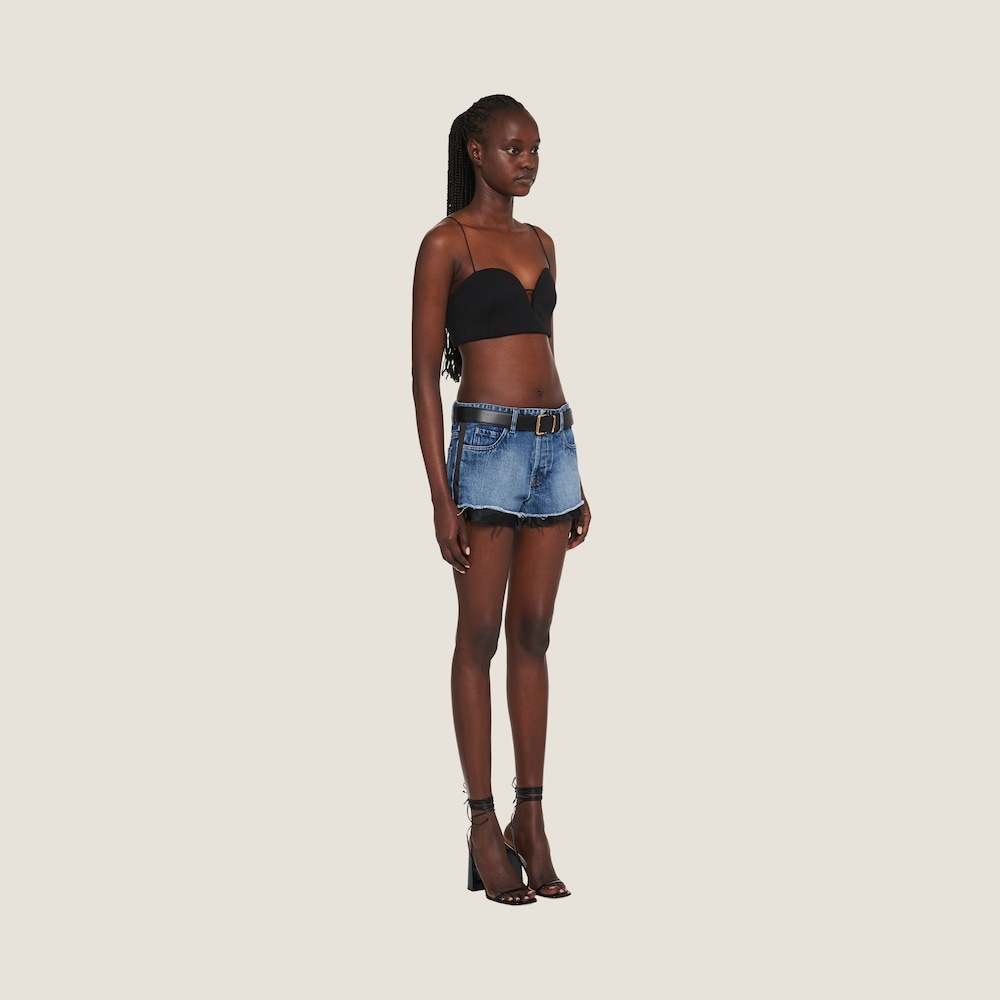 Denim shorts - 5