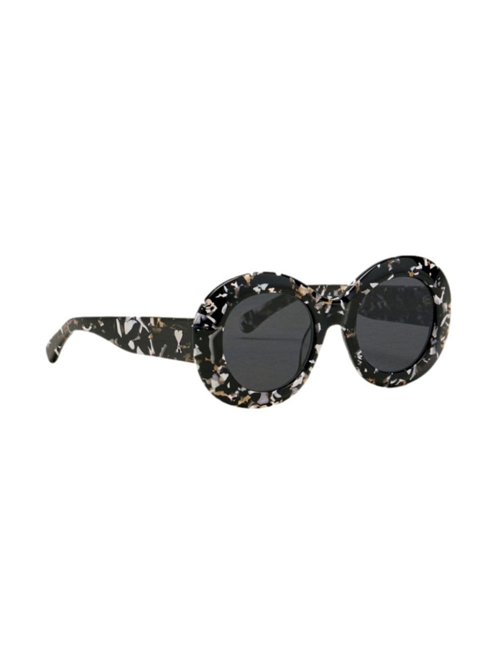 Rounded tortoiseshell Ami de Coeur sunglasses - 2