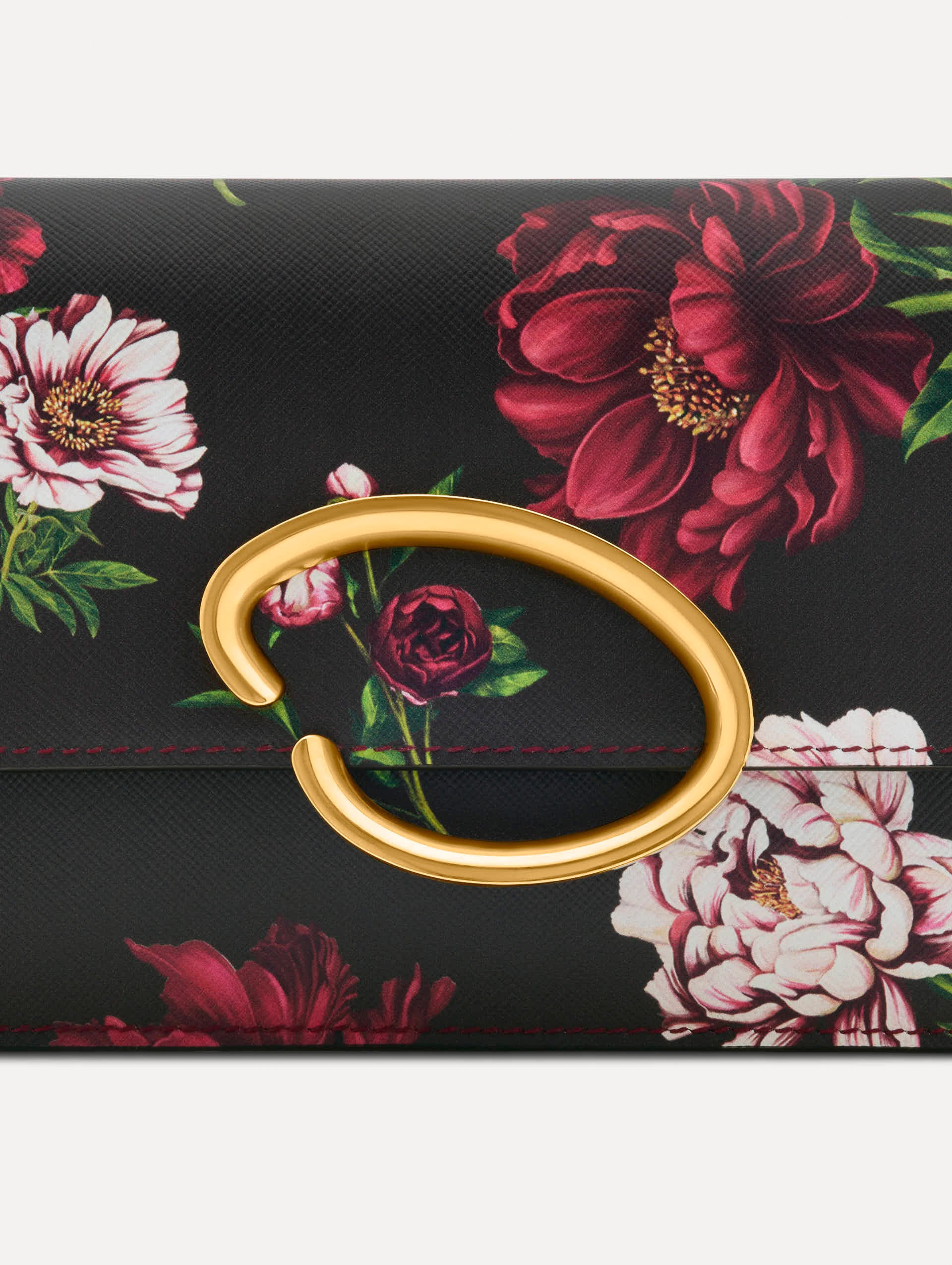 PEONY PRINTED O POCHETTE - 6
