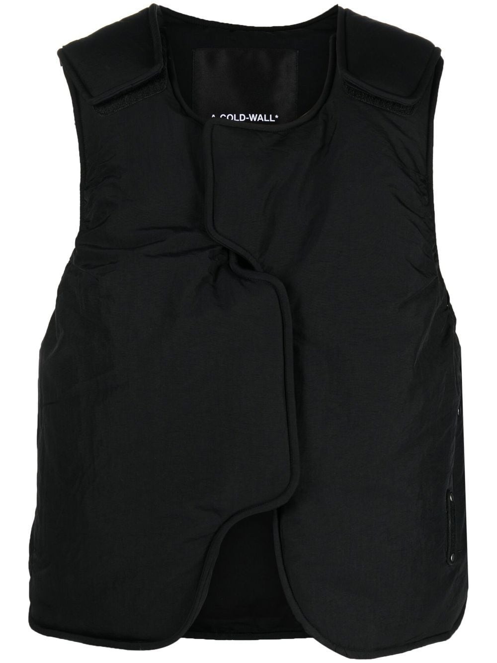 round-neck gilet - 1