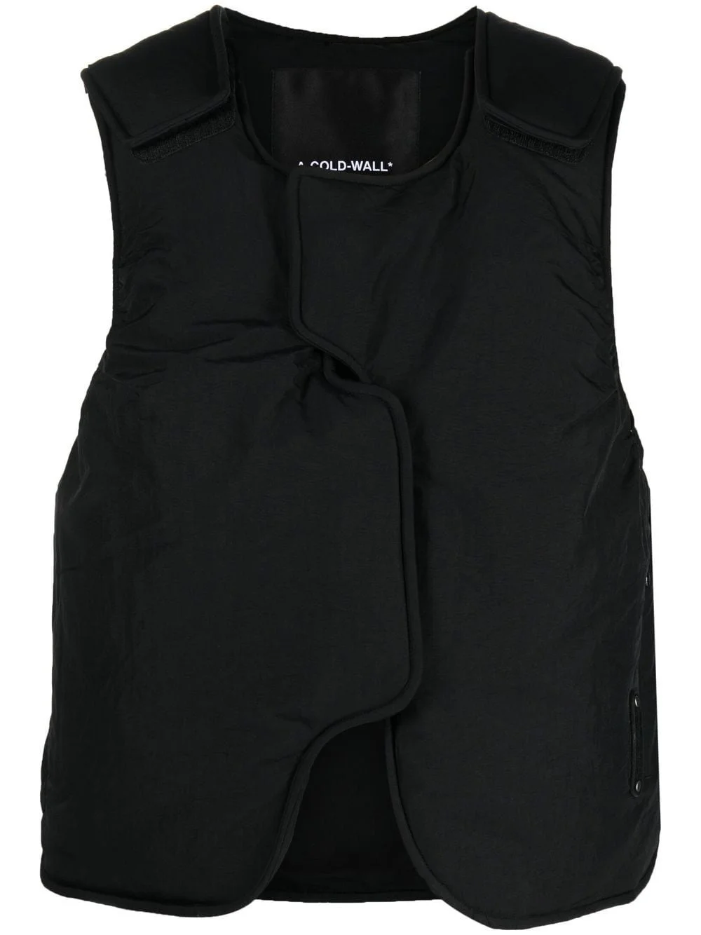 round-neck gilet - 1