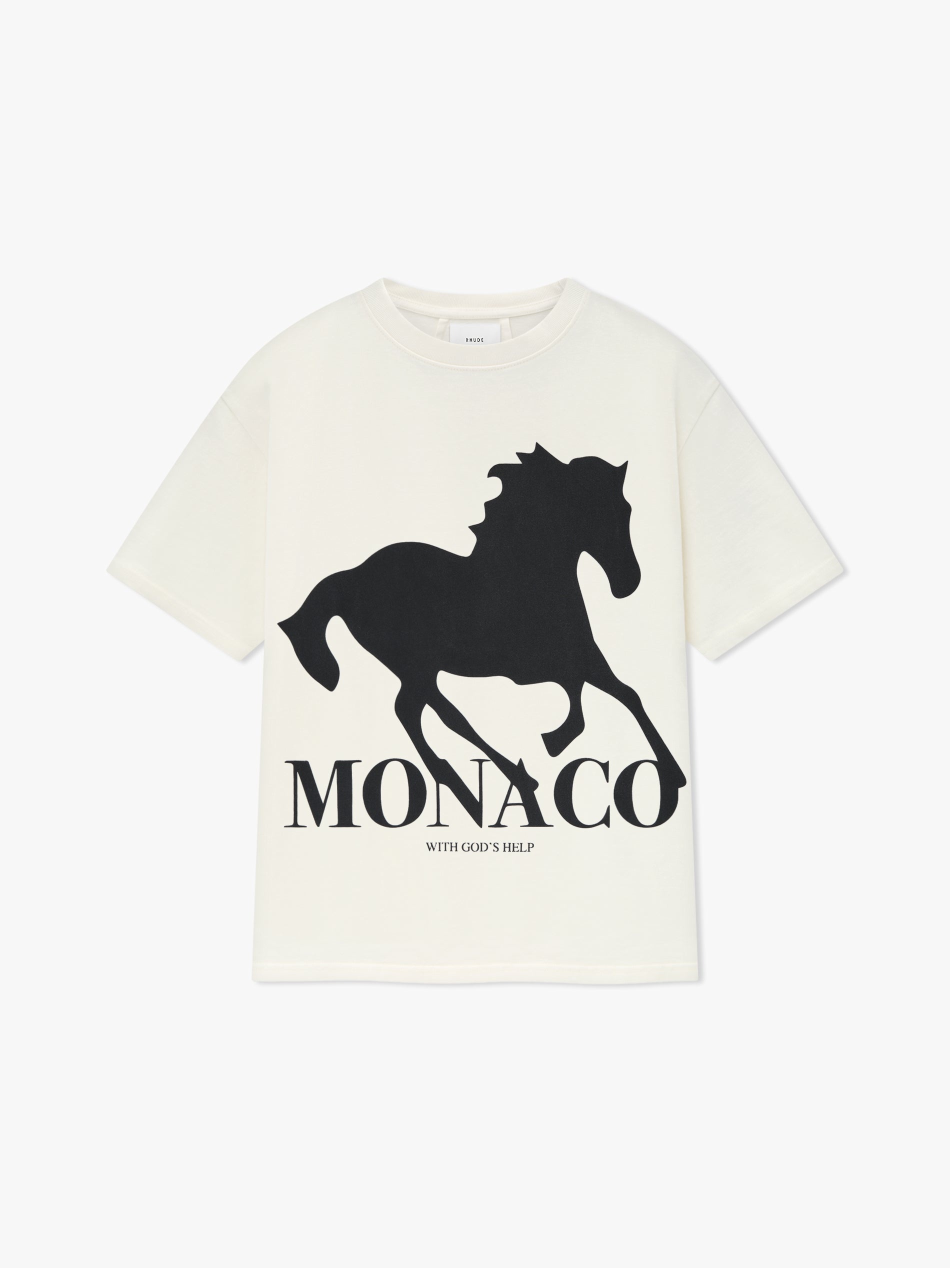 RHUDE GOD'S HELP TEE - 1