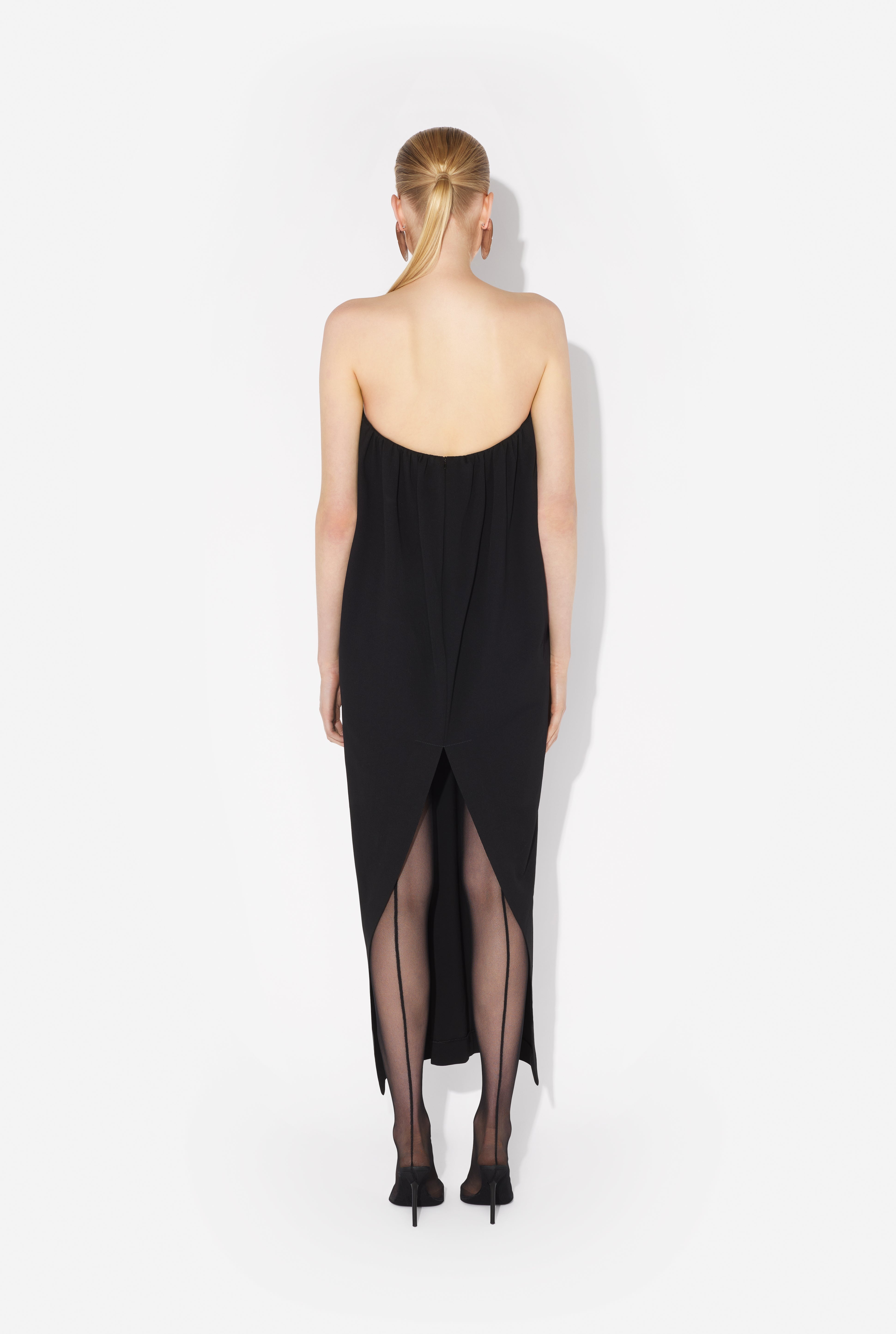 THE BI-MATERIAL CORSET DRESS - 3