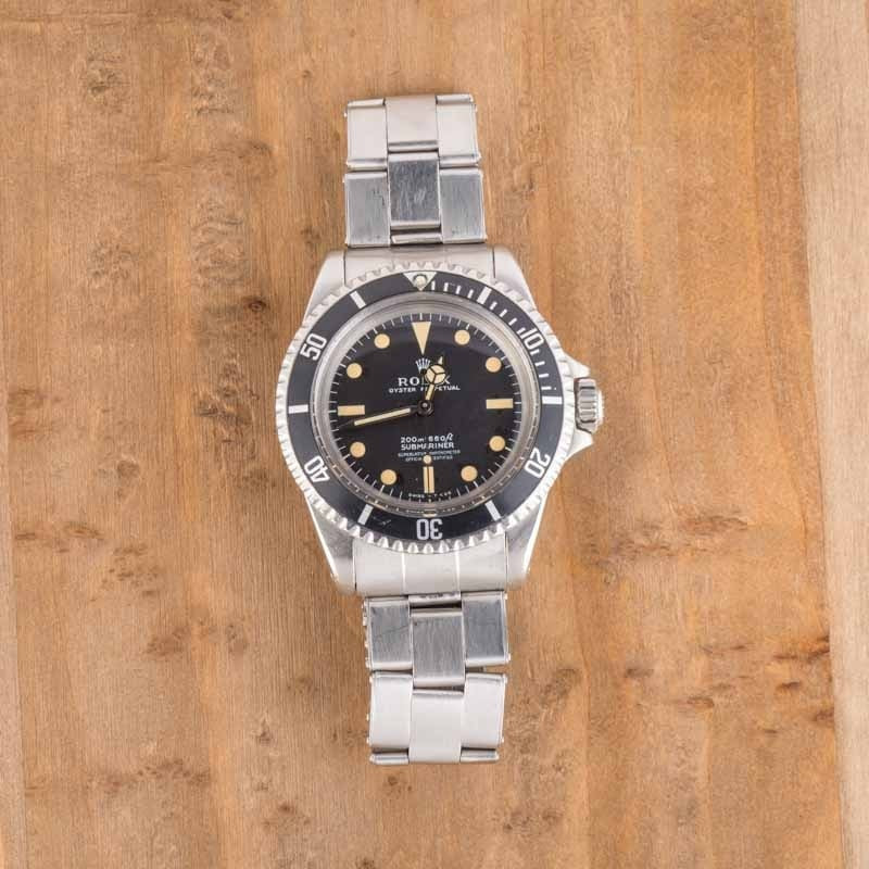Vintage Rolex Submariner Ref 5512 Meters First Dial - 10