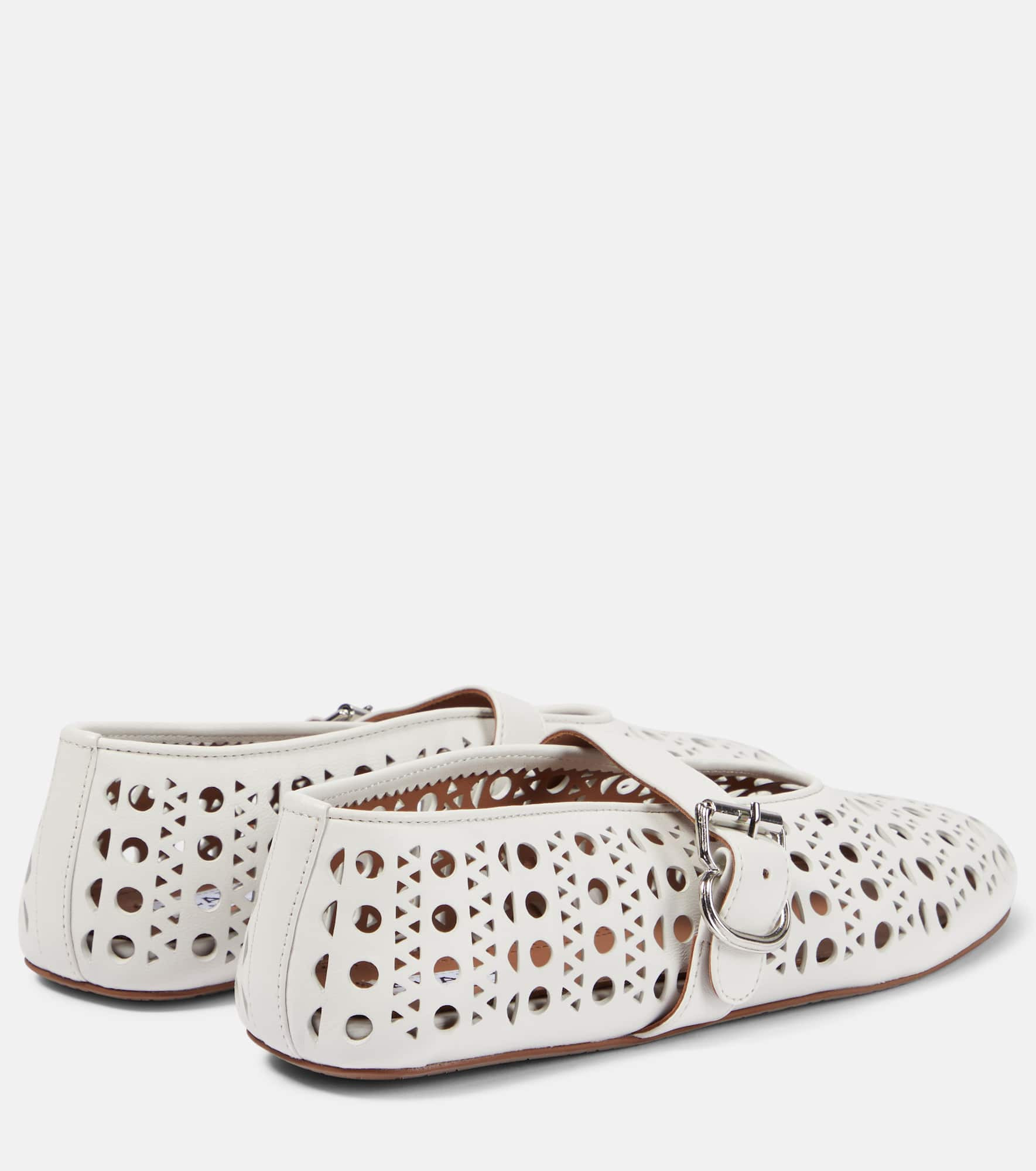 Vienne leather ballet flats - 3