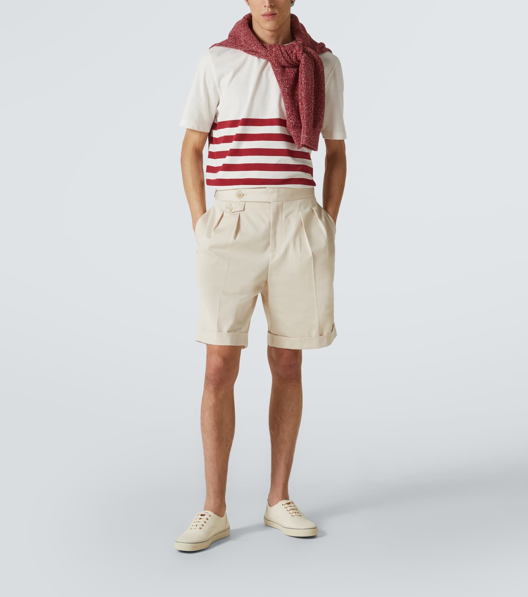 Striped cotton jersey T-shirt - 2