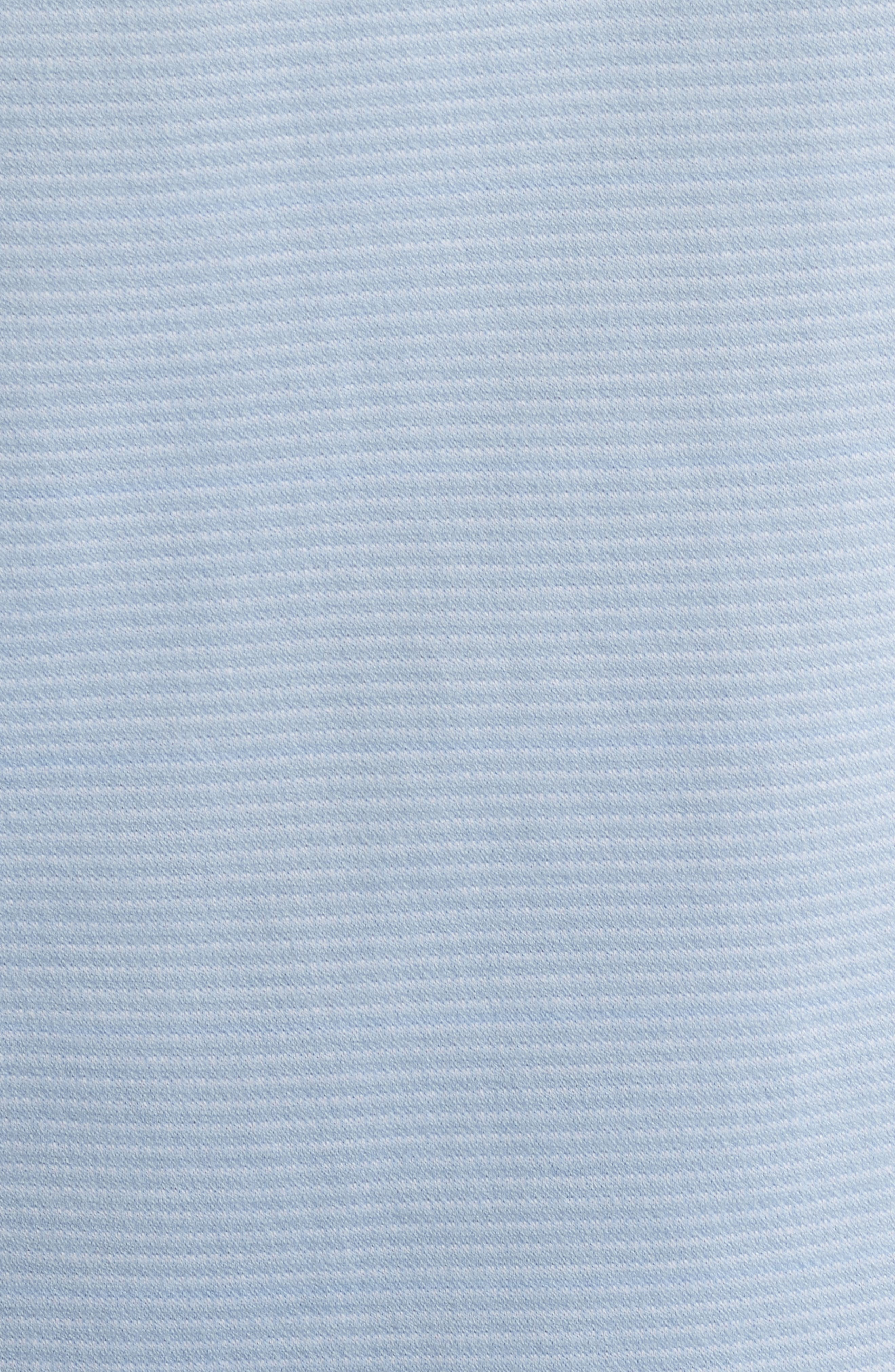 BOSS Thompson Pinstripe Cotton T-Shirt in Light Blue at Nordstrom - 6