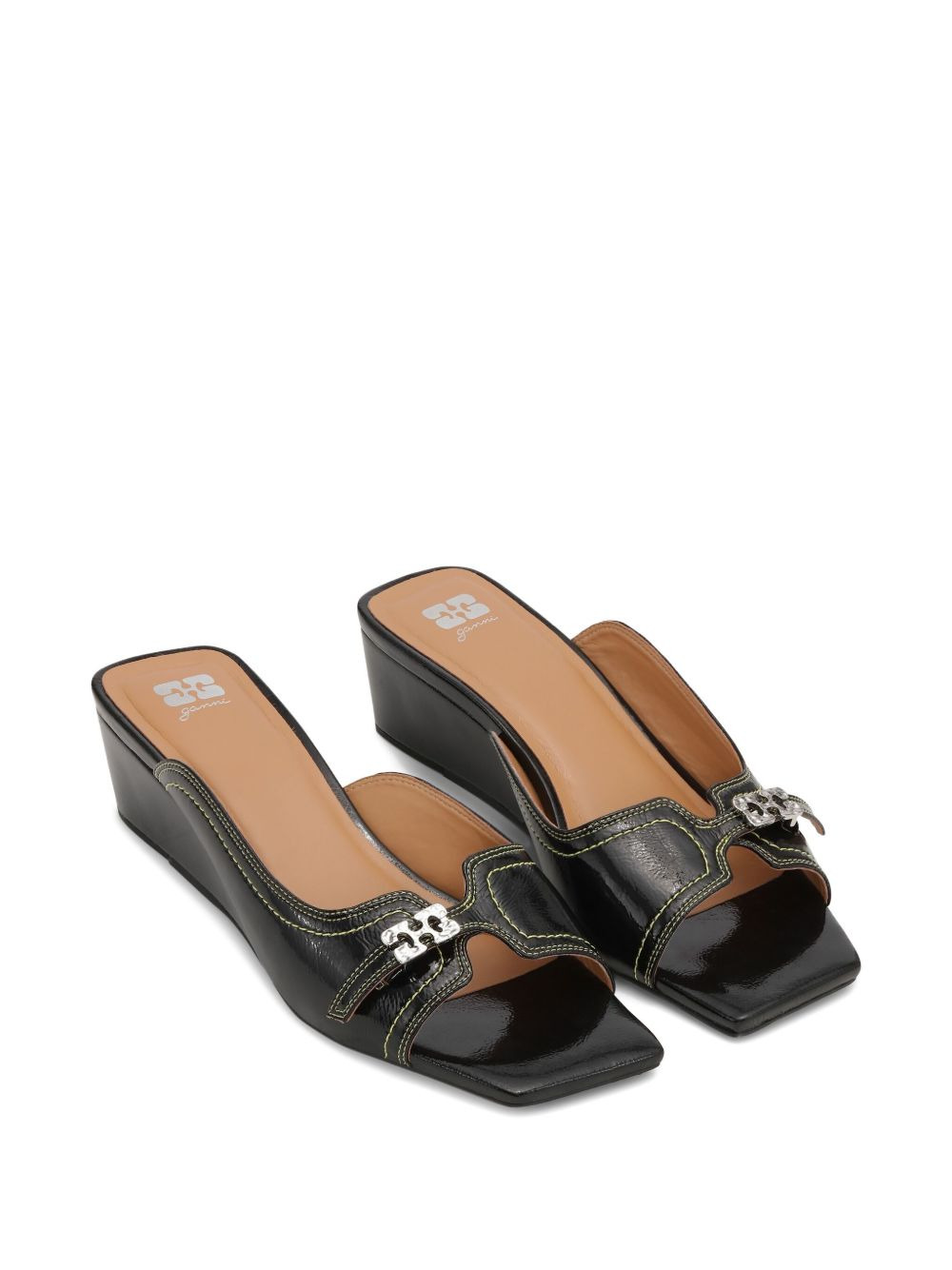 leather mules - 2