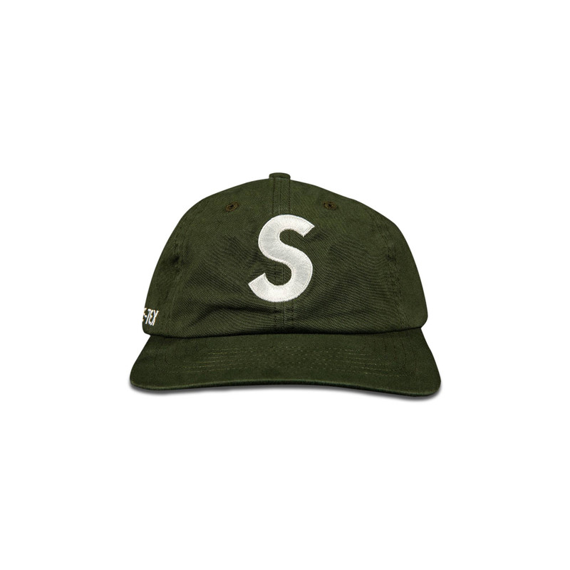 Supreme GORE-TEX S Logo 6-Panel 'Olive' - 1