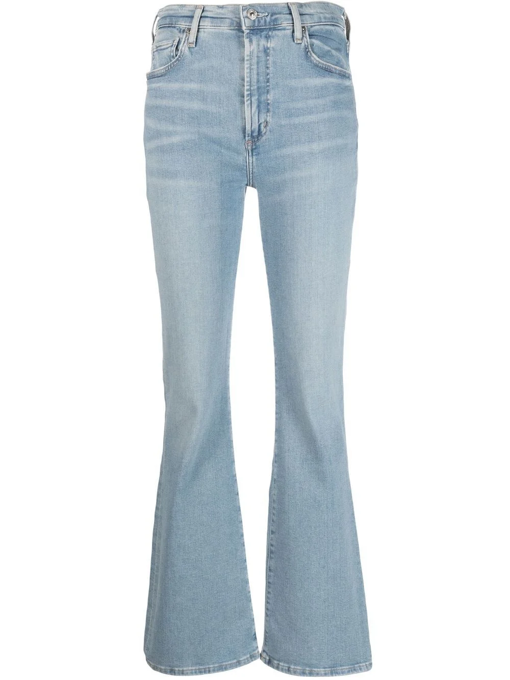 mid-rise flared jeans - 1