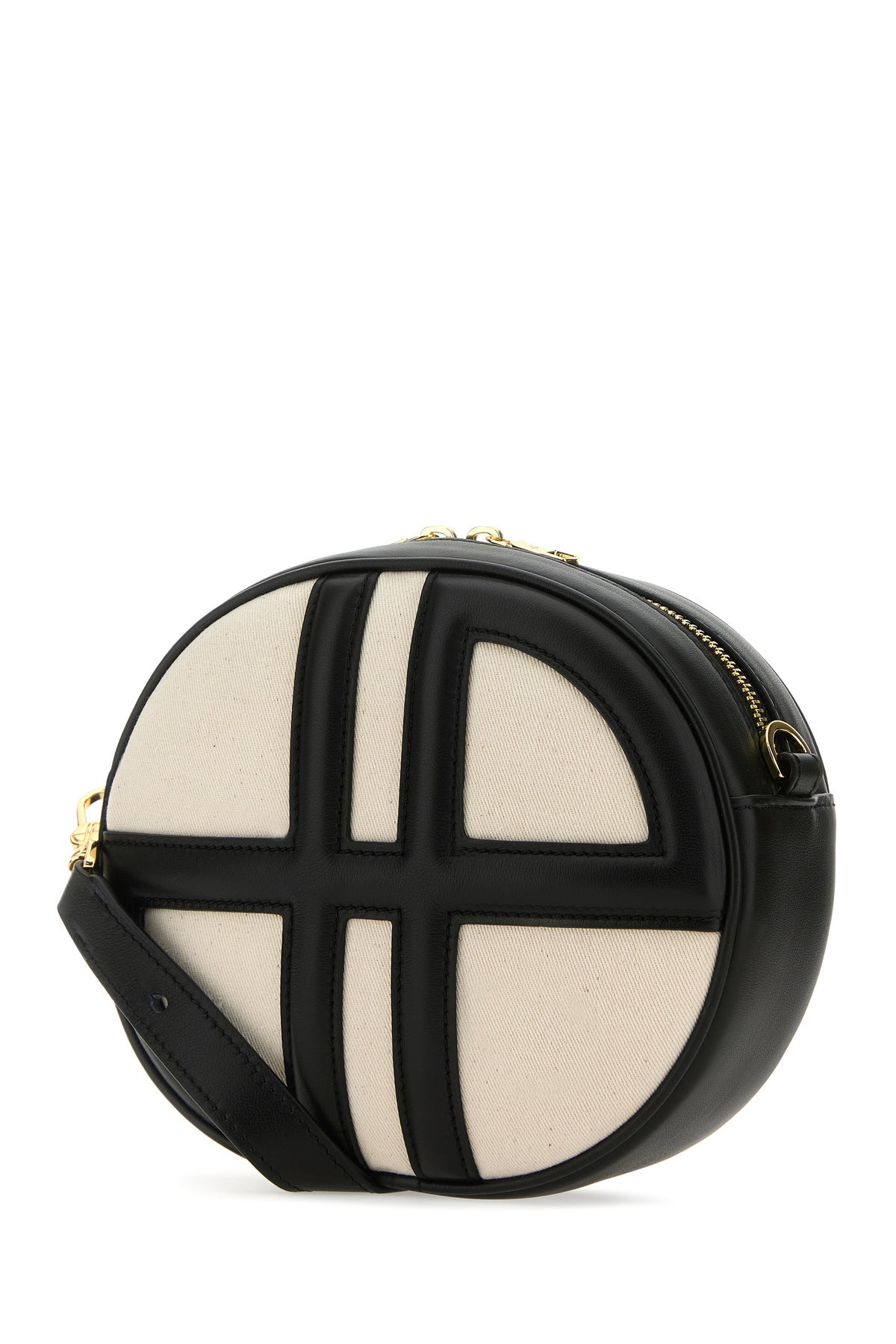 Two-tone denim and leather Le JP shoulder bag - 2